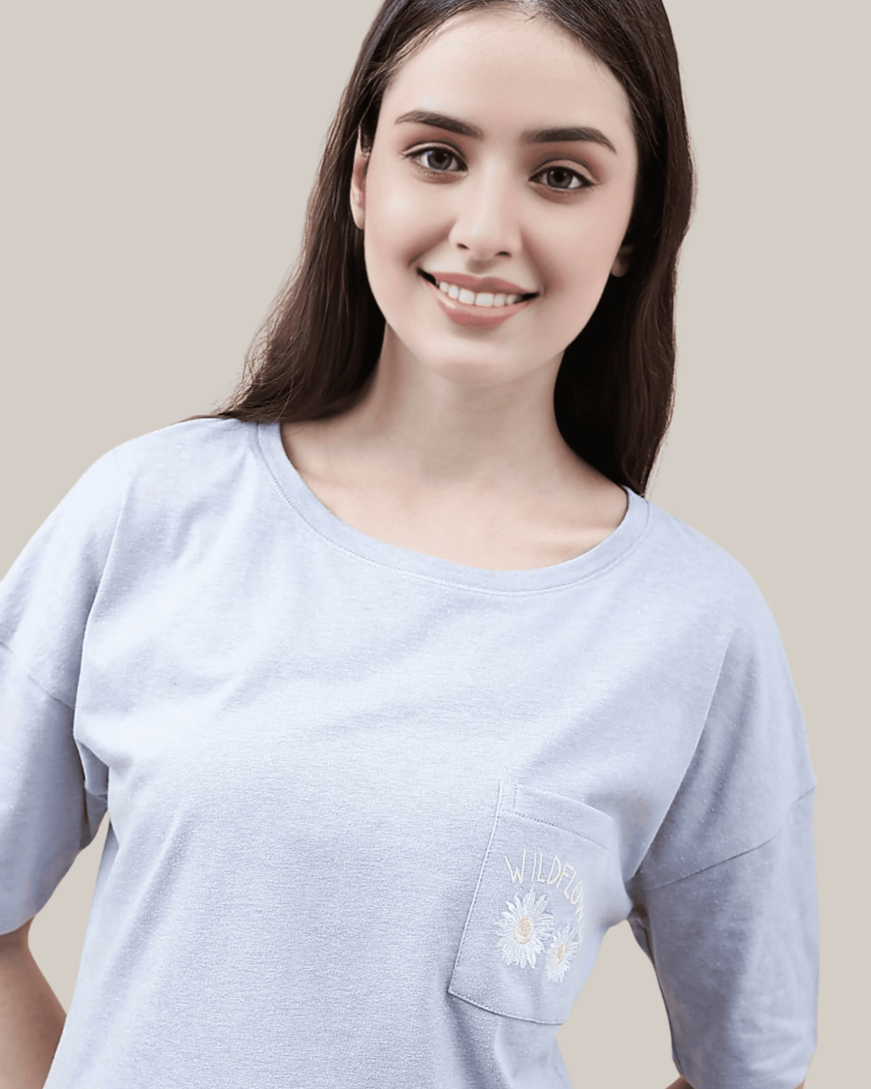Dream Bloom Cropped Pyjama Set