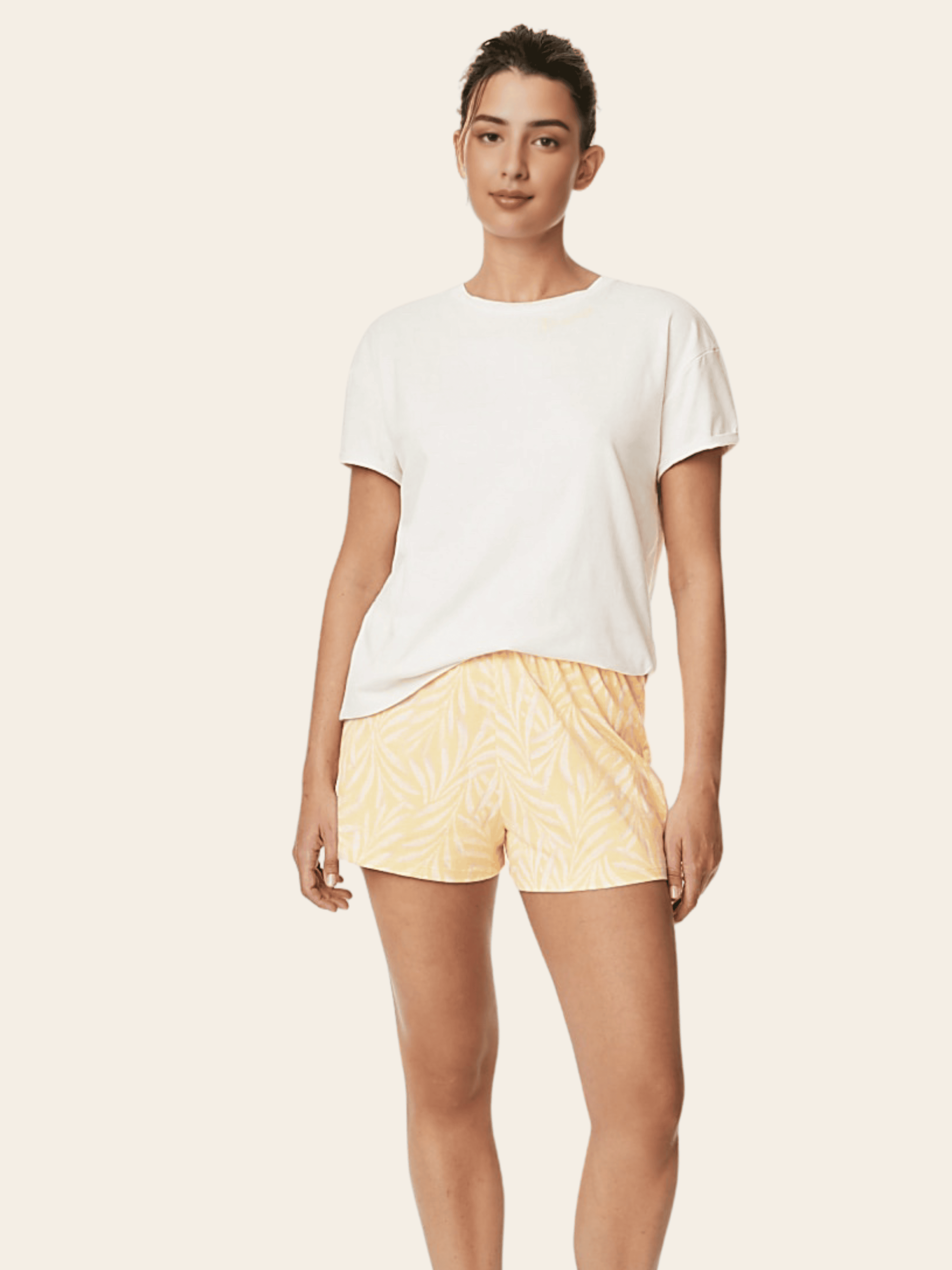 Dreamer Palm Print Cotton Pyjama Set