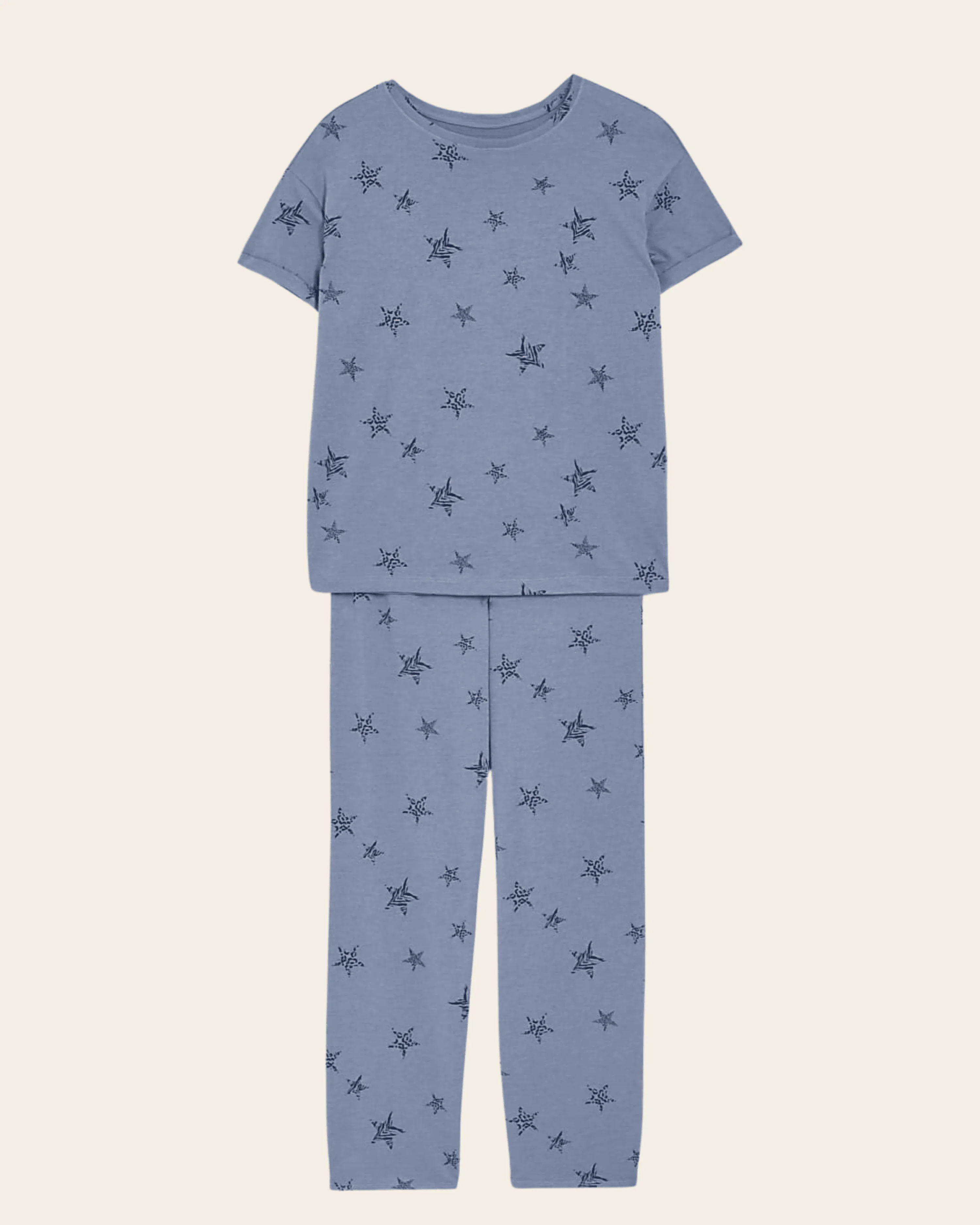 Midnight Star Cotton Pyjama Set