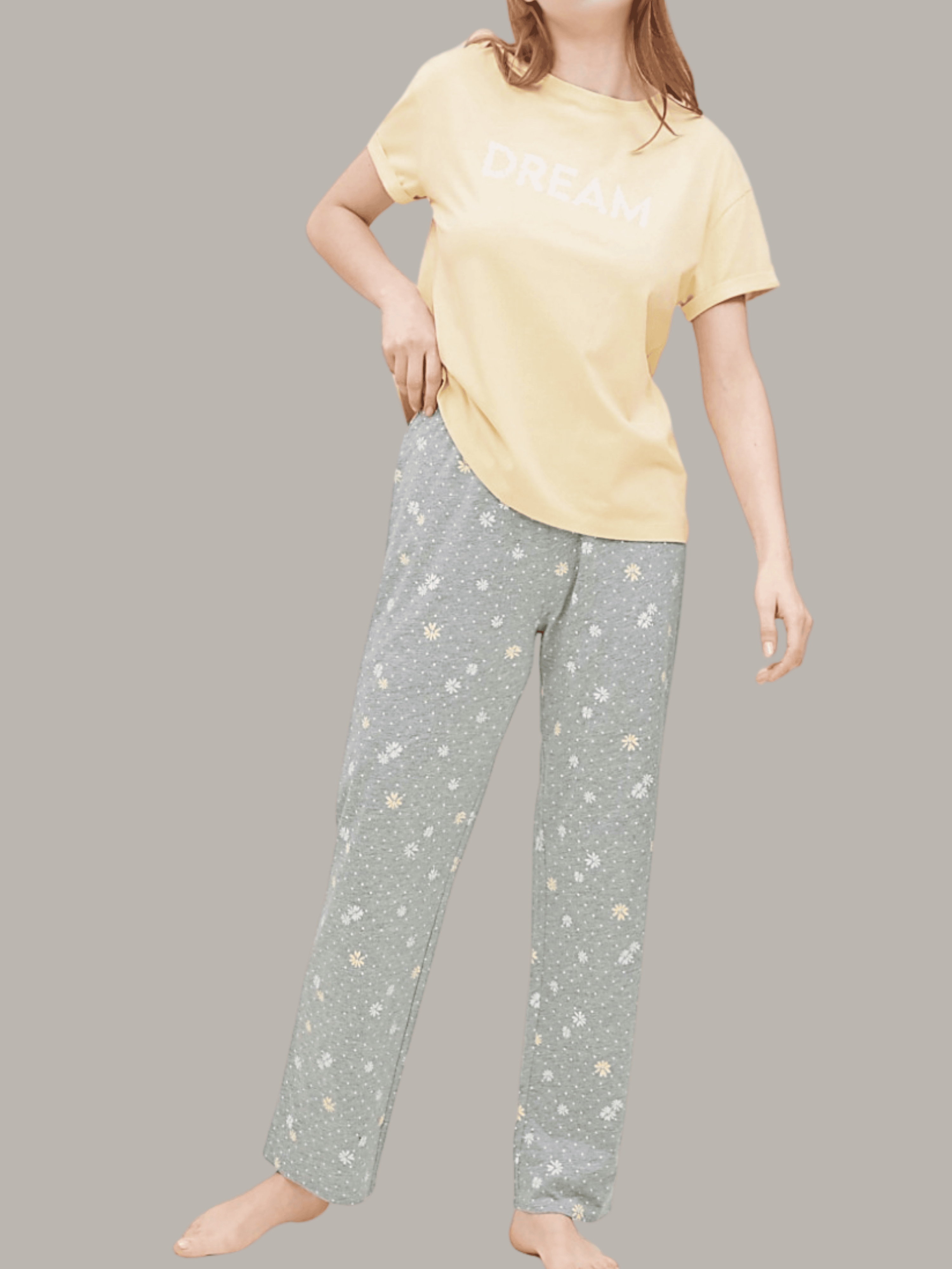 Sunshine Daisy Cotton Pyjama Set
