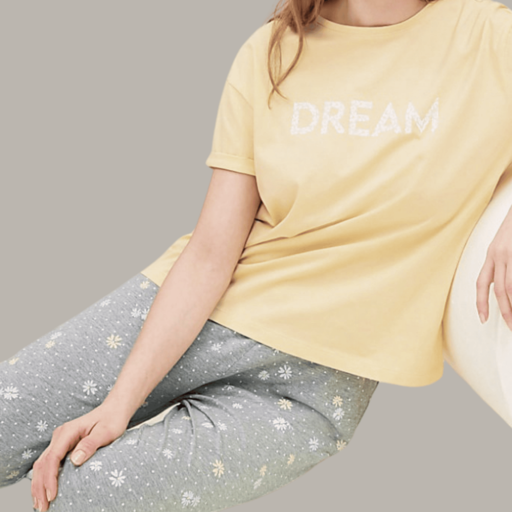 Sunshine Daisy Cotton Pyjama Set