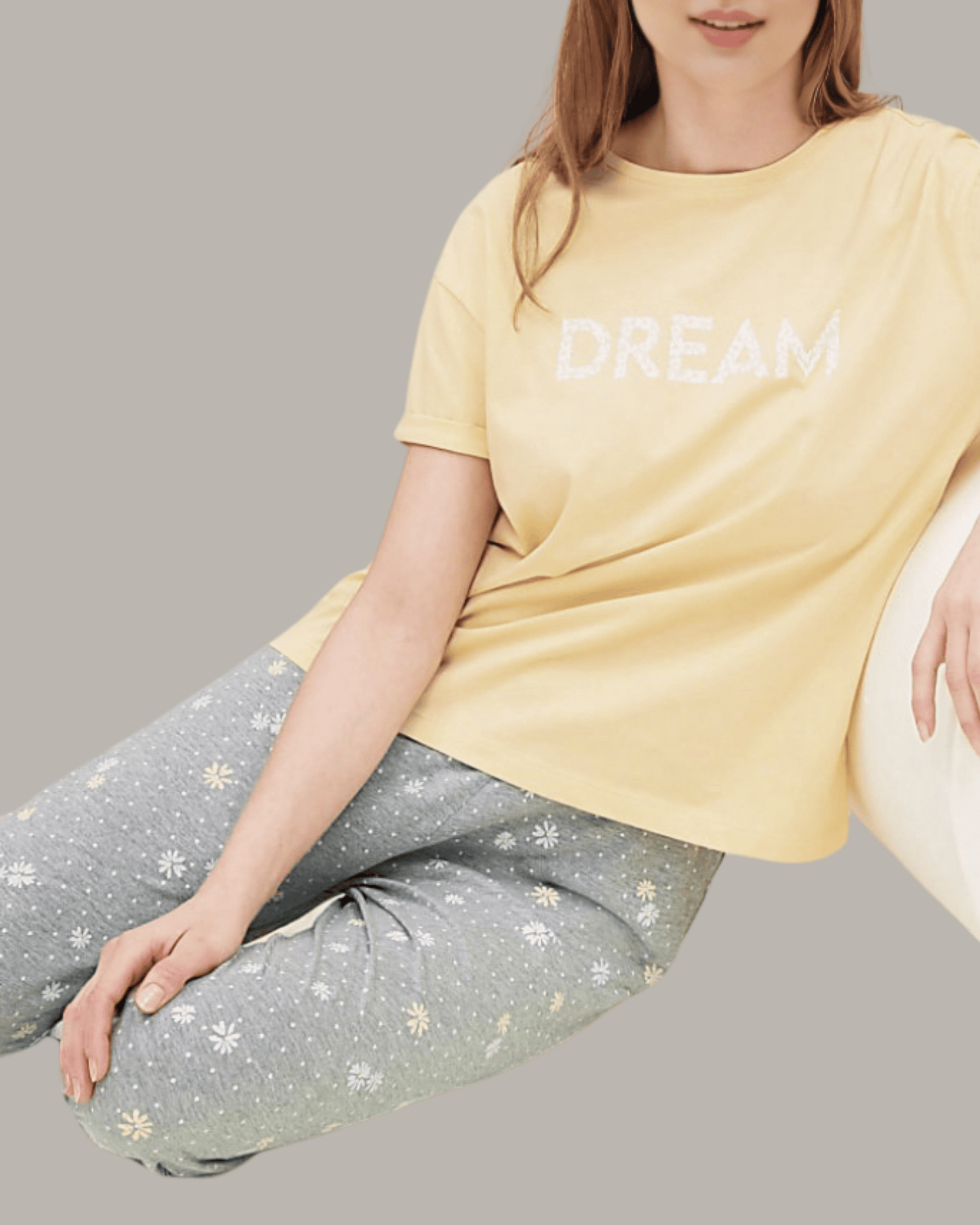 Sunshine Daisy Cotton Pyjama Set