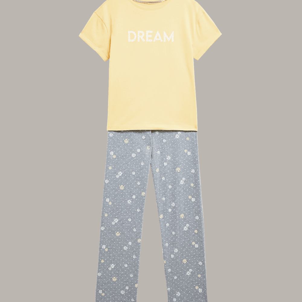 Sunshine Daisy Cotton Pyjama Set