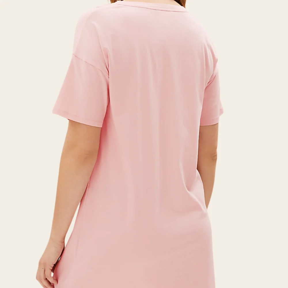 Blush Palm Graphic Sleep Tee