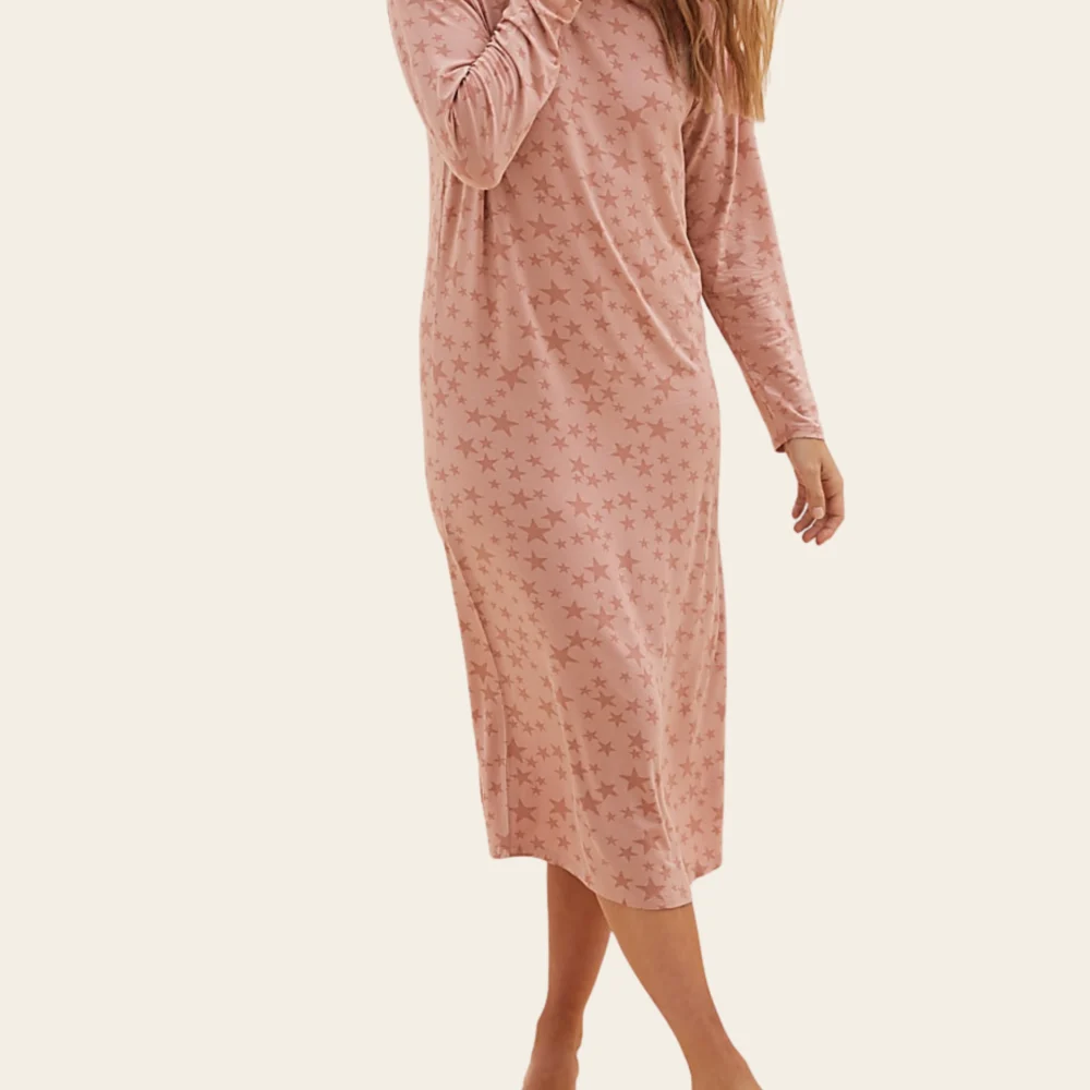 Blush Starry Nights Midi Dress