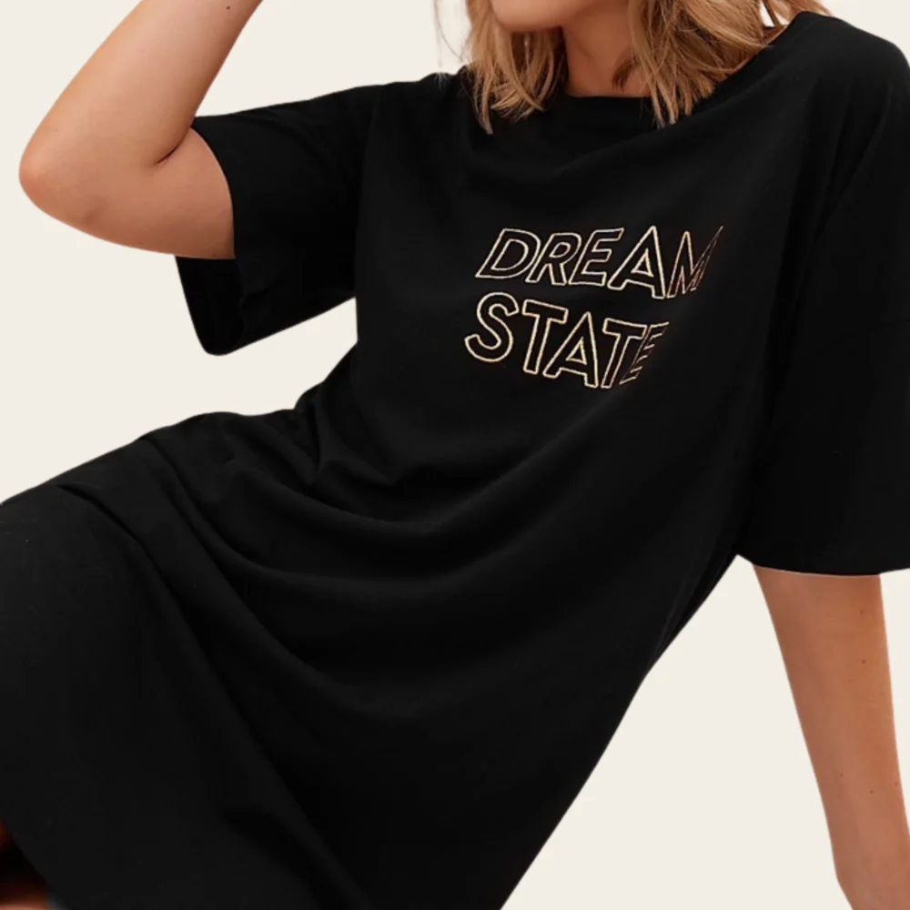 Dream State Black Nightdress