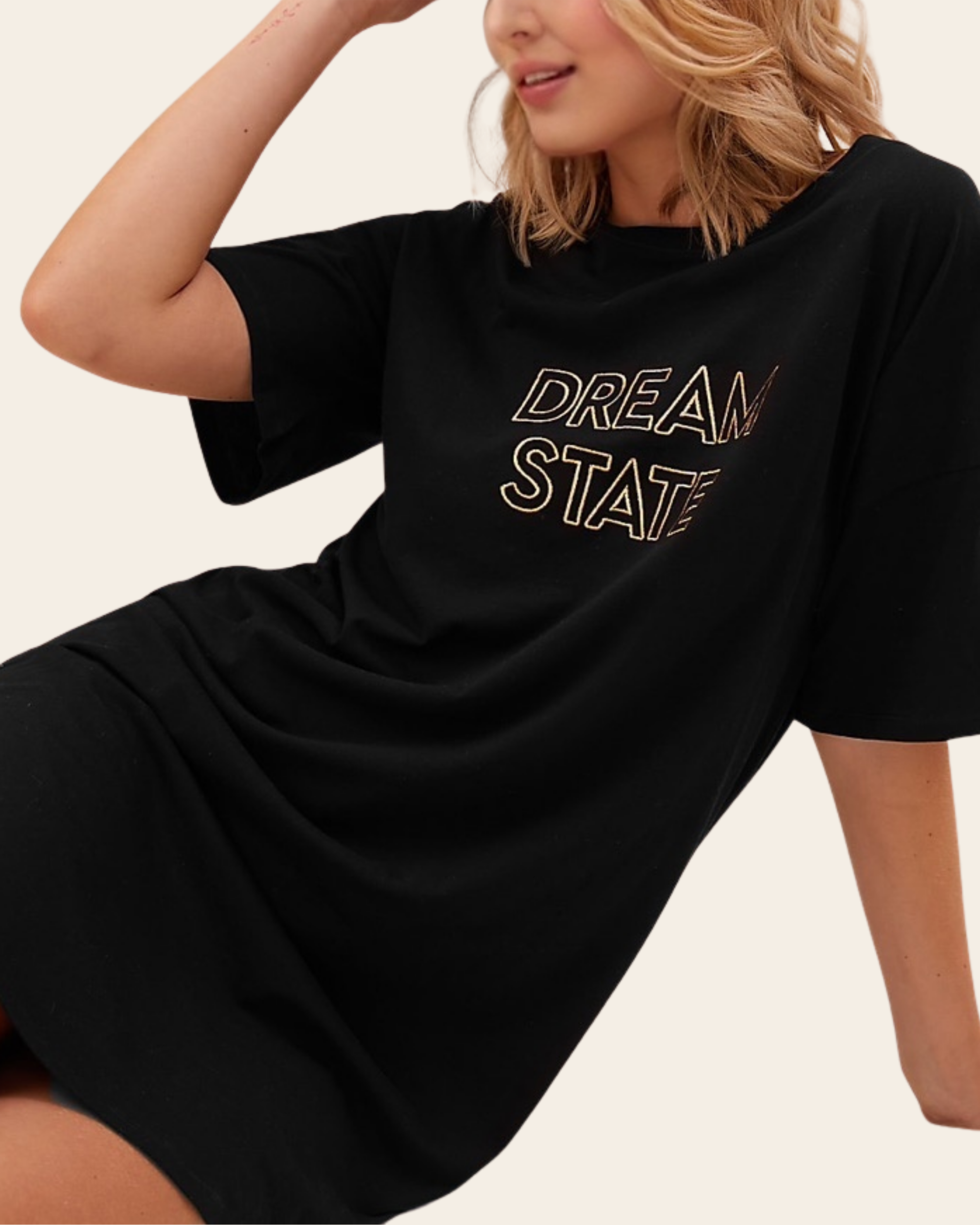 Dream State Black Nightdress