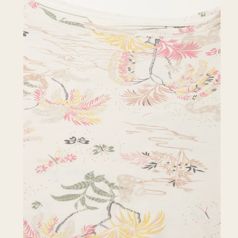 Pastel Meadow Cotton Nightie