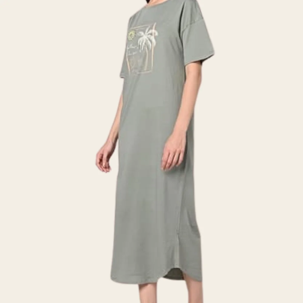 Tropical Mood Tee Dress