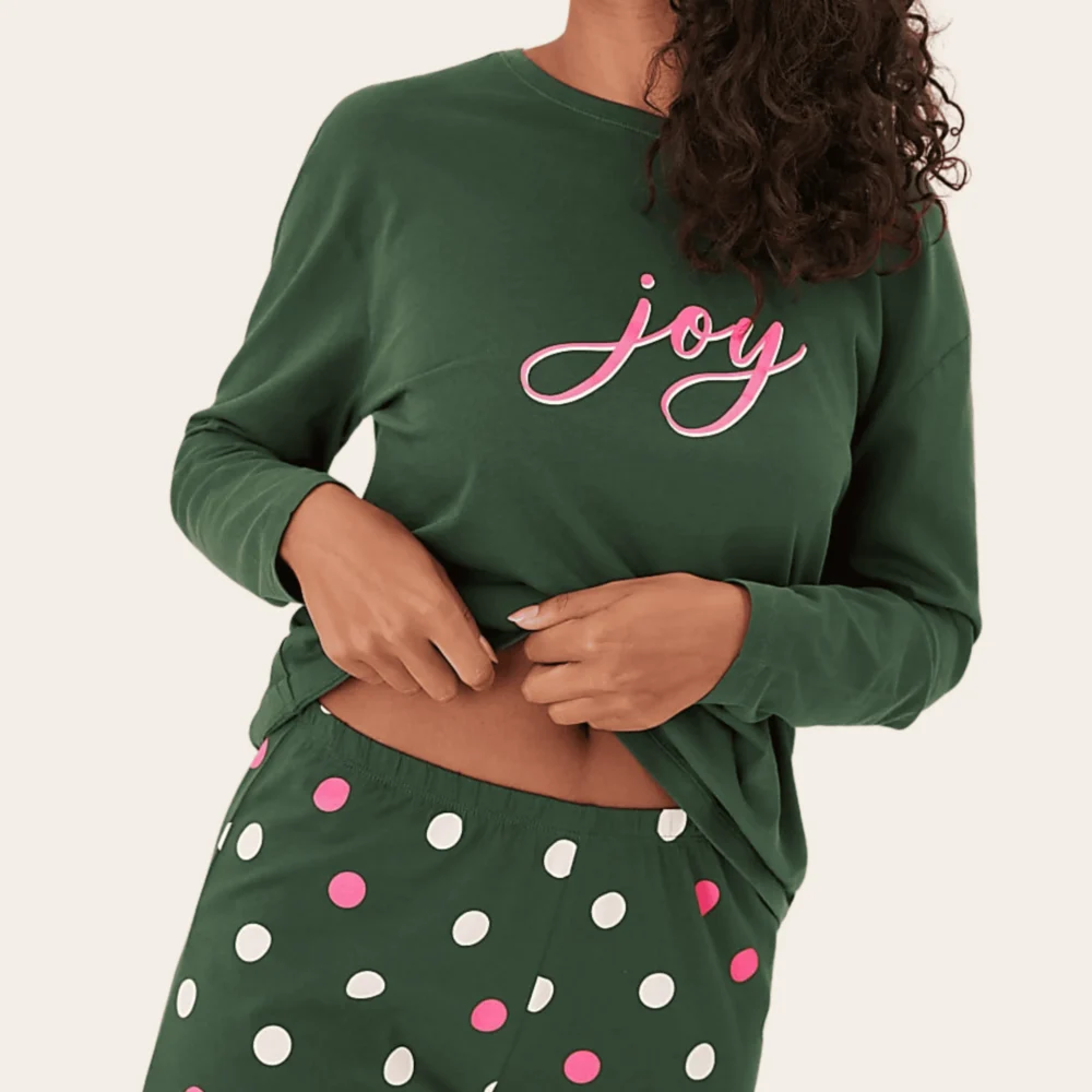 Joyful Polka Cozy Set