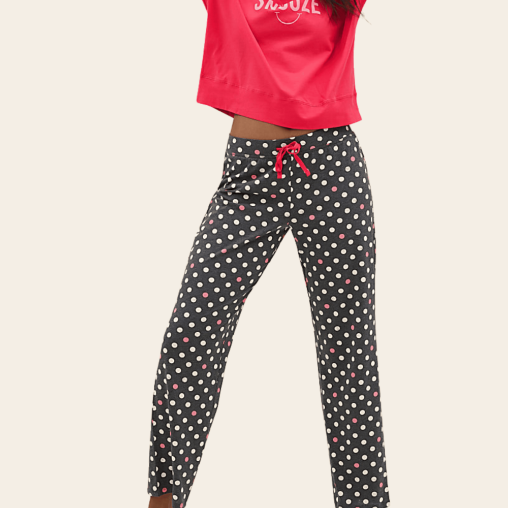 Pink Snooze Pajama Set