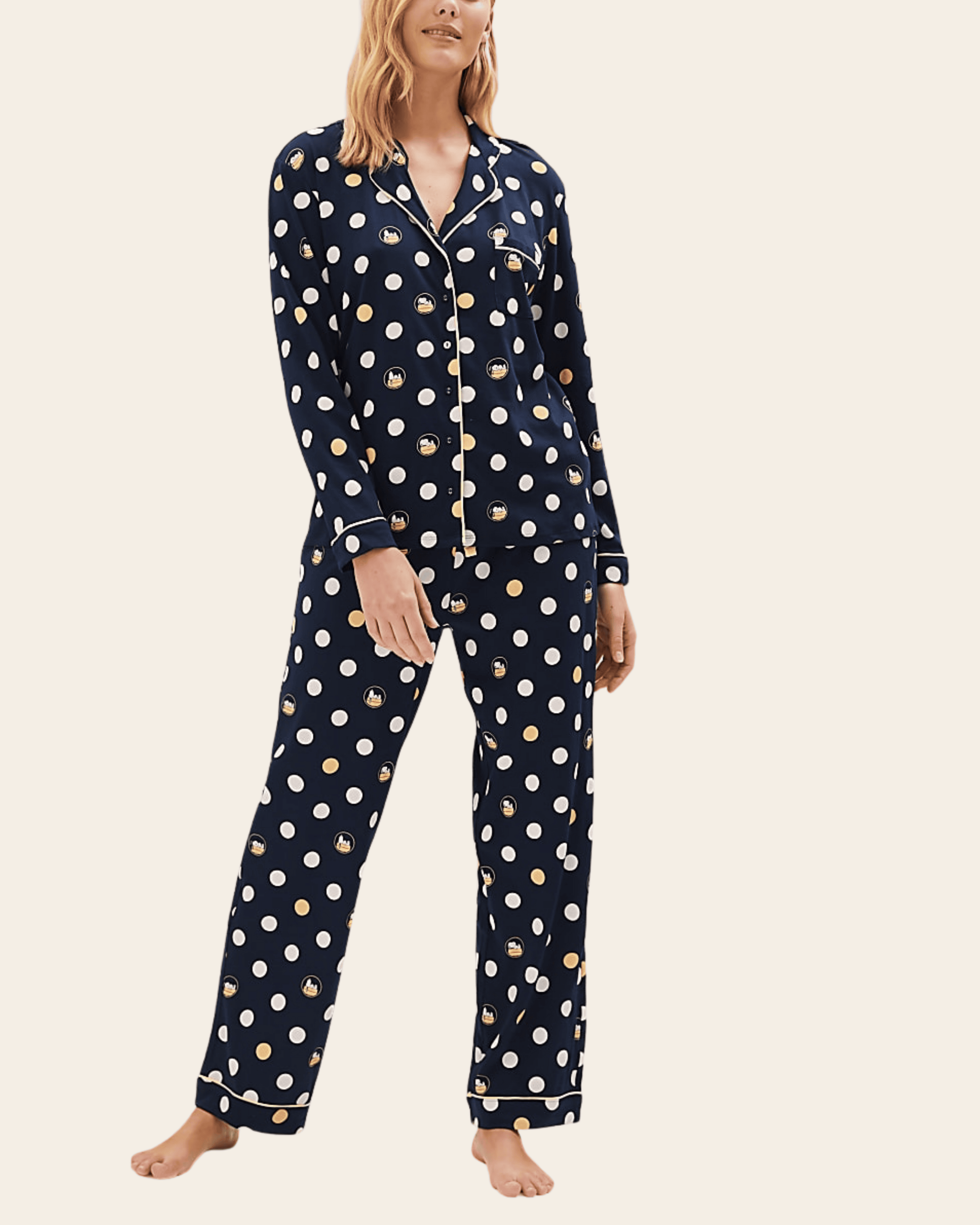 Snoopy Polka Pyjama Set