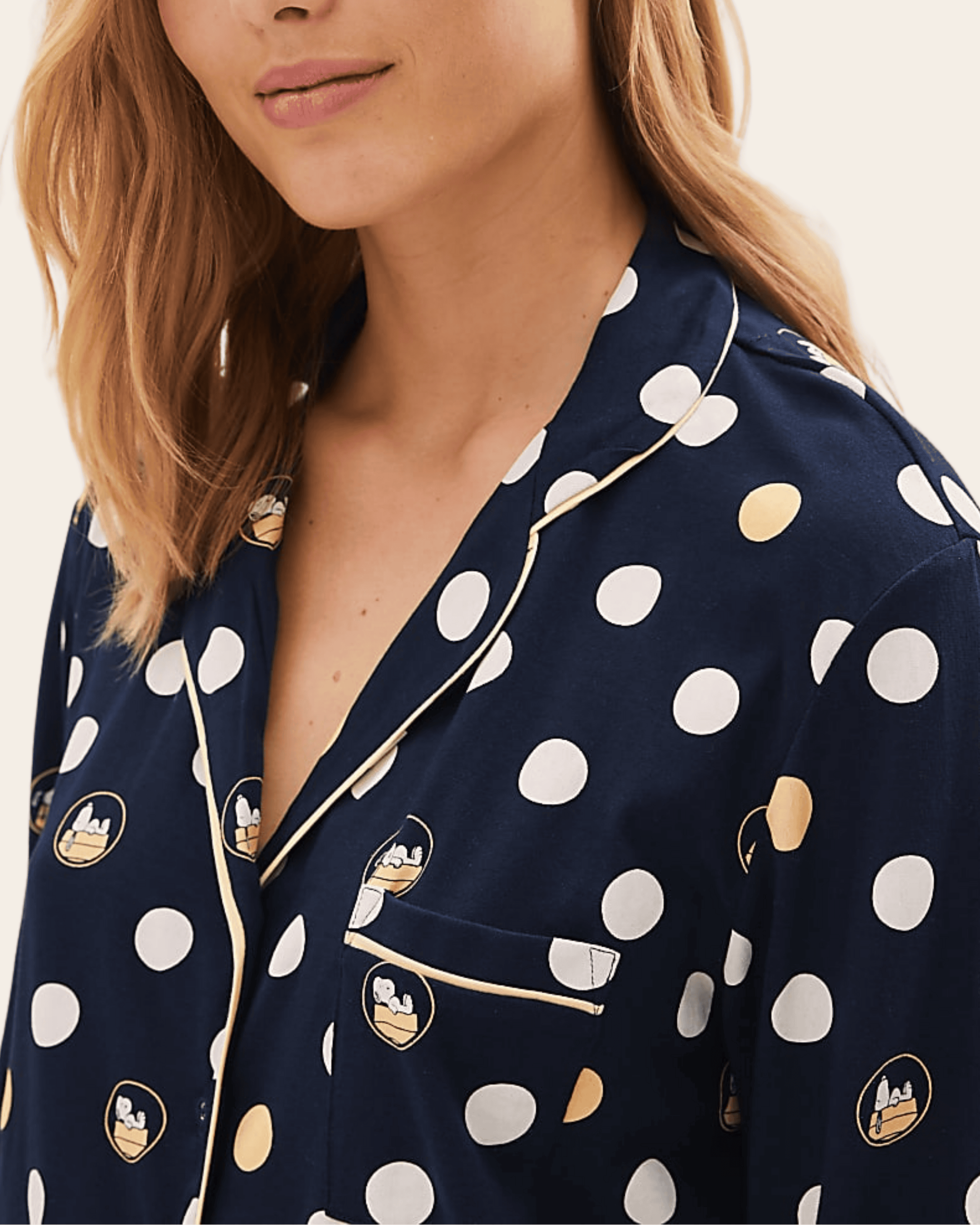 Snoopy Polka Pyjama Set