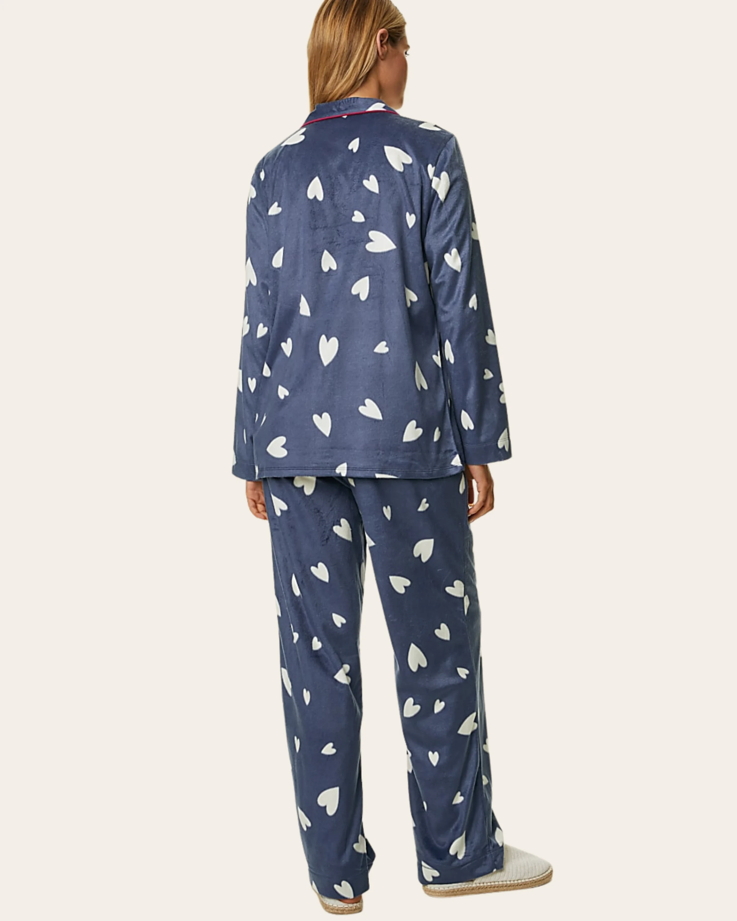 Twilight Heart Print Pajama Set