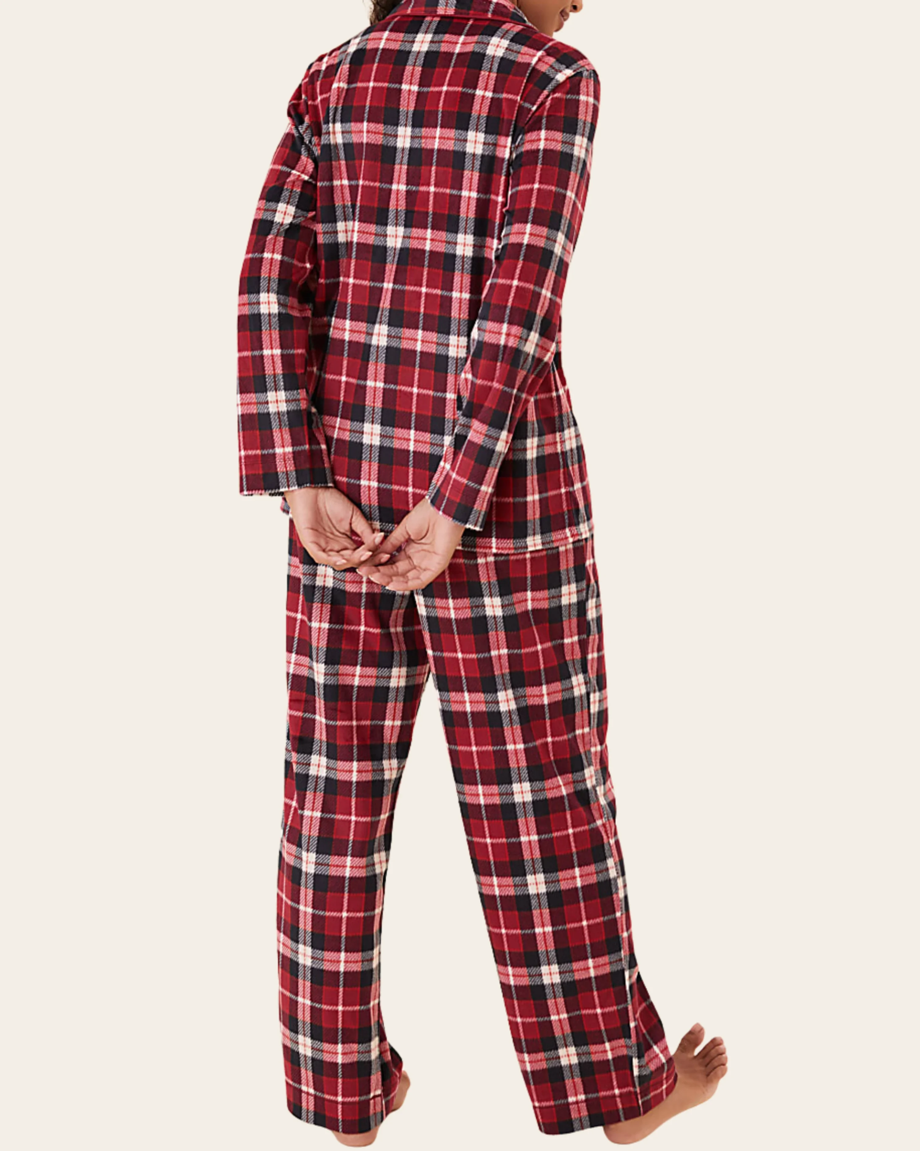 Winterberry Checks Fleece Set