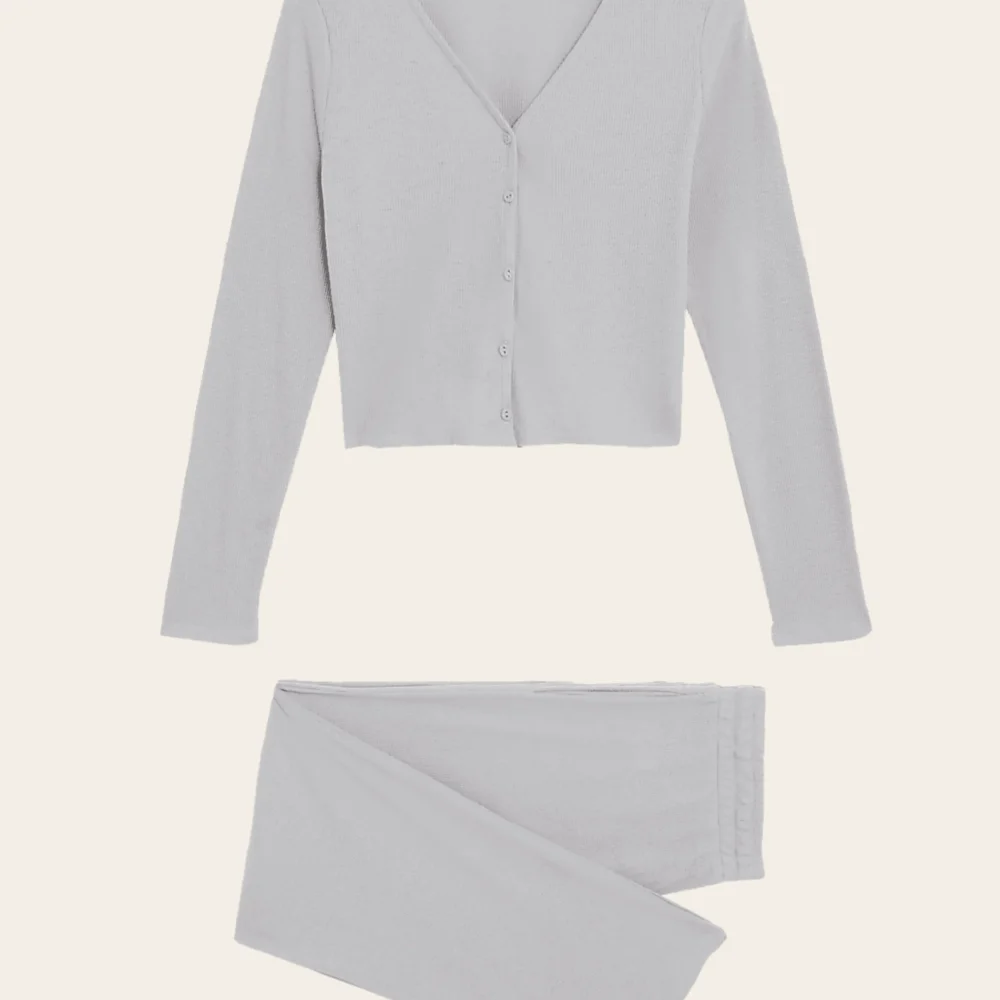 The Airport Look Coord - Silver Grey