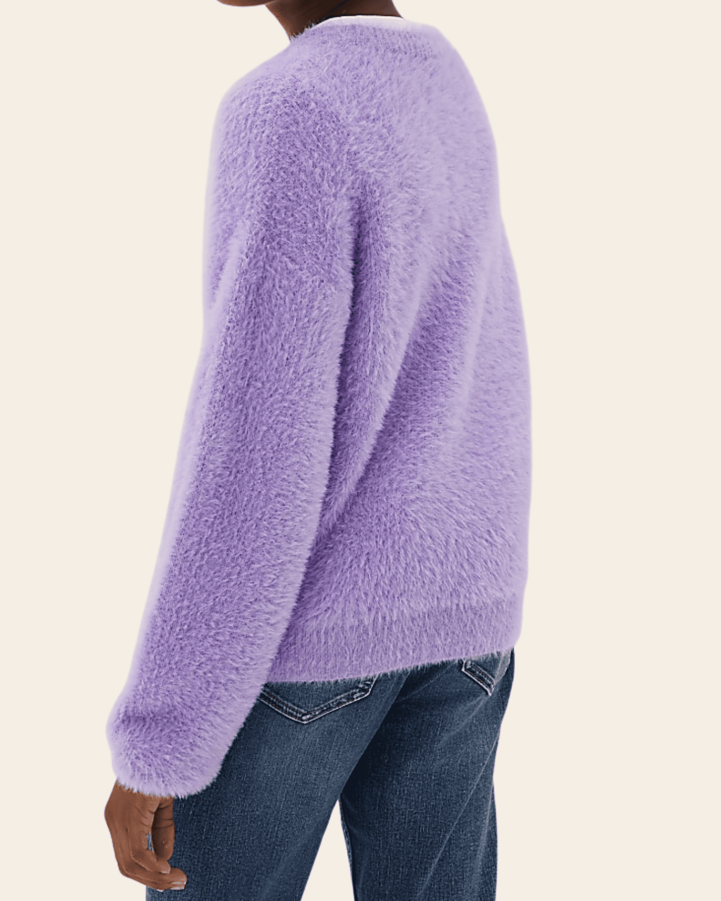 ✨ Believe Fluffy Winter Jumper