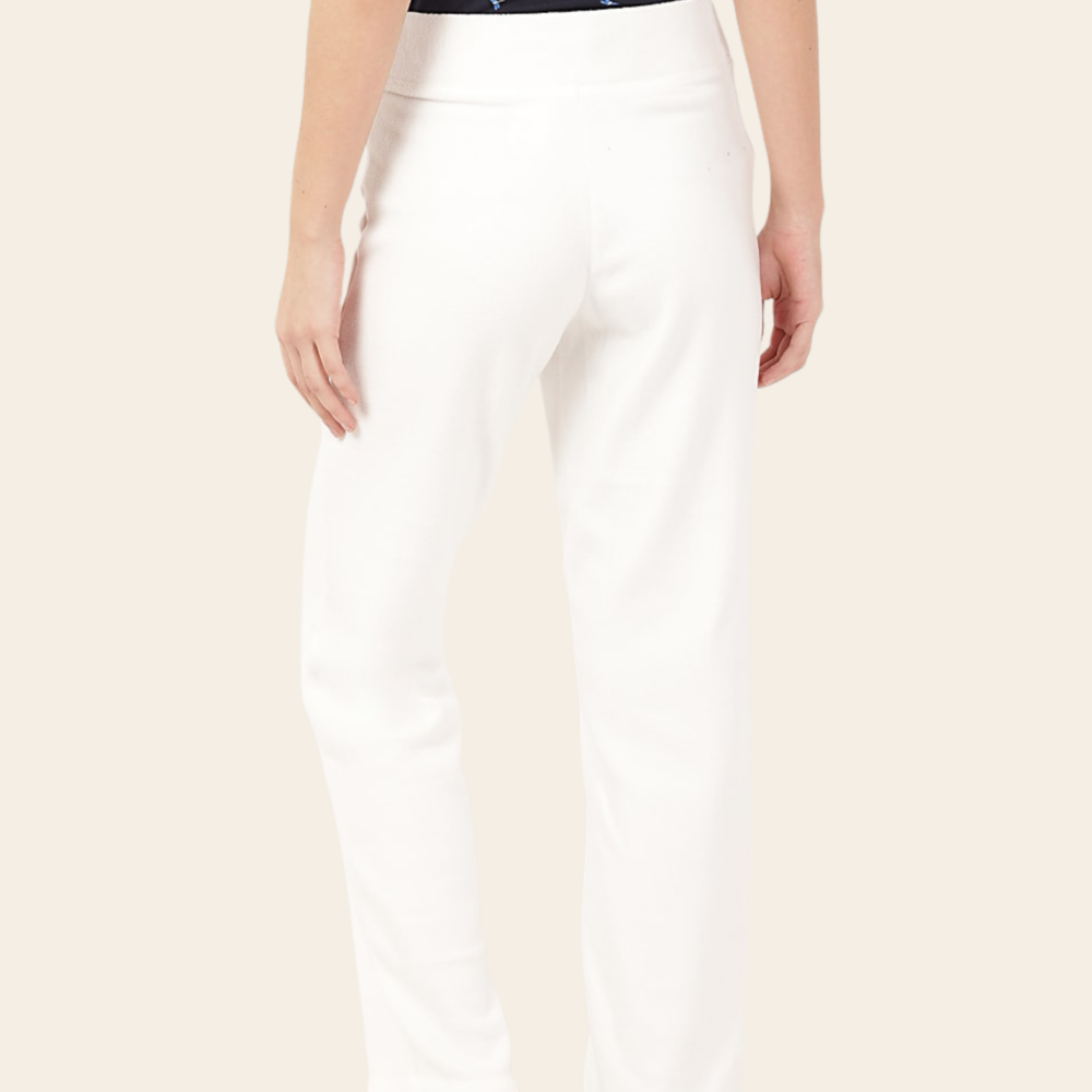 White Lounge Bottoms