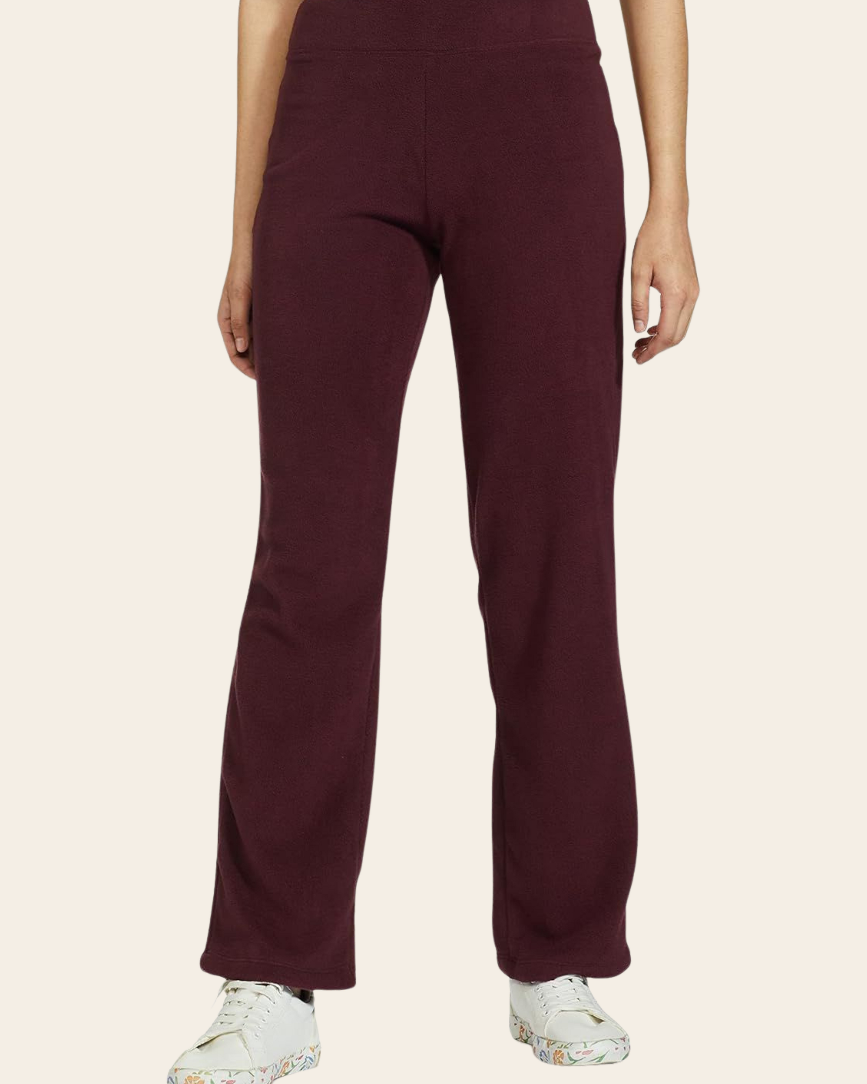 6a Wine Fleece Lounge Bottoms