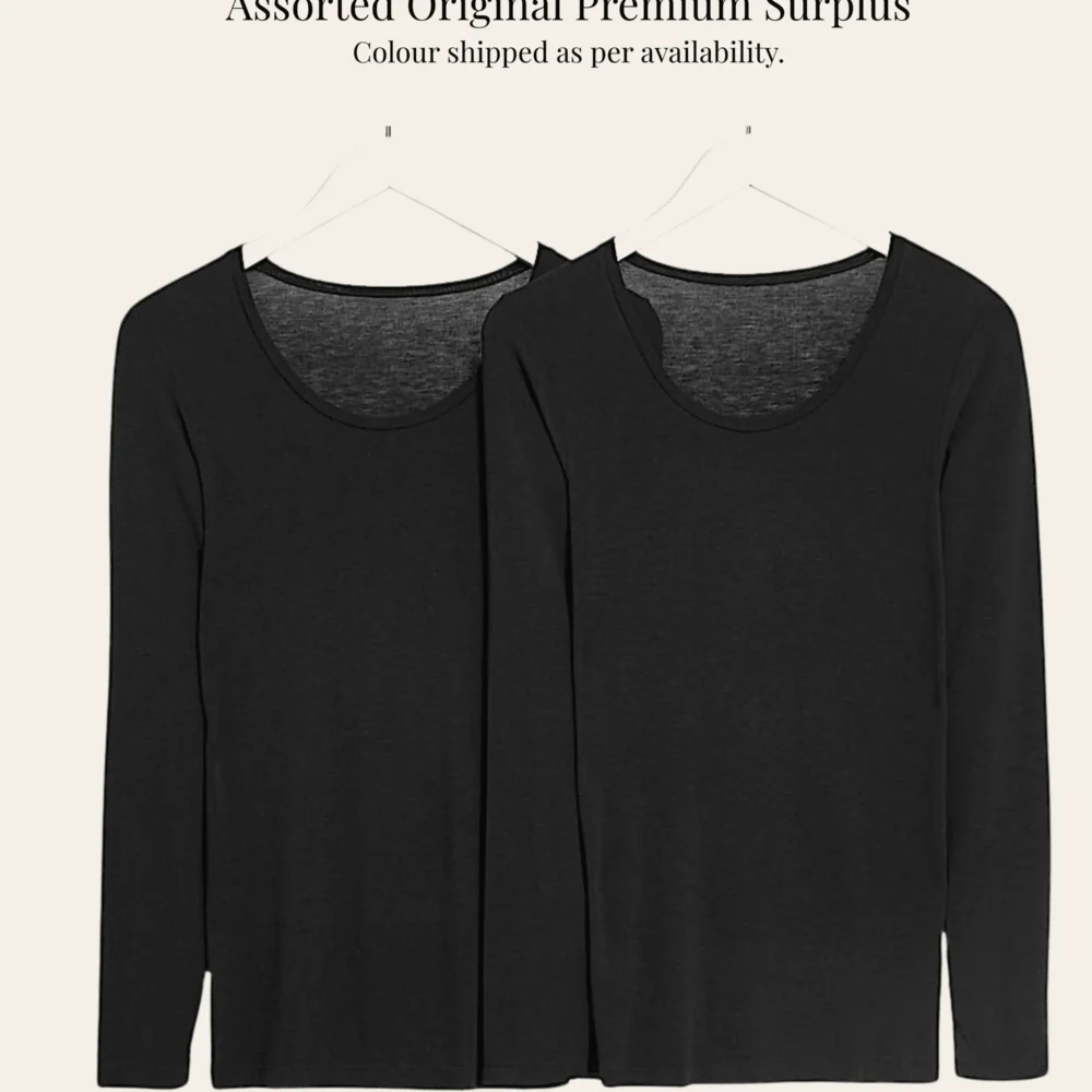 SoftWarm Scoop Neck Thermals – Pack of 2