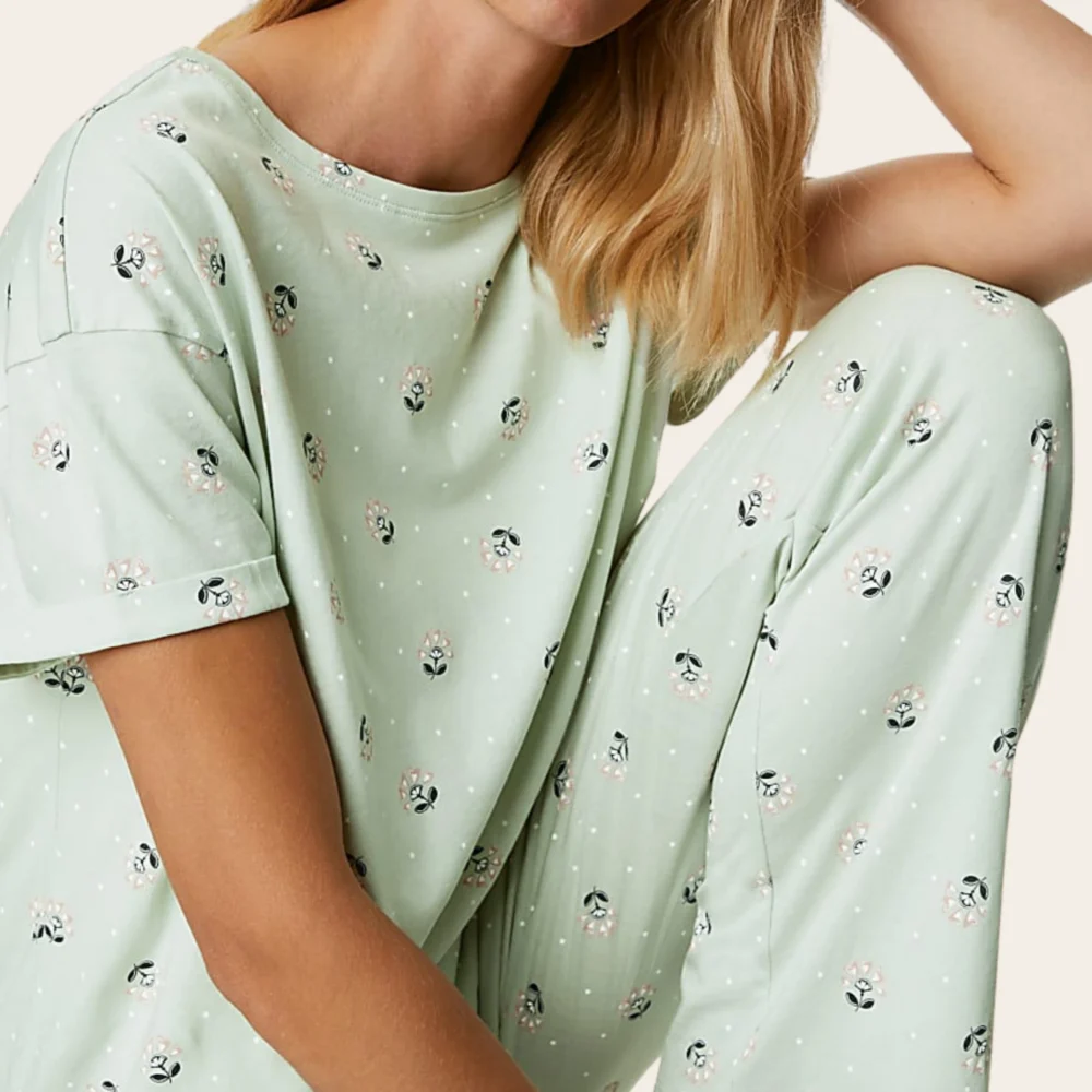 Sage Bloom Comfort Set