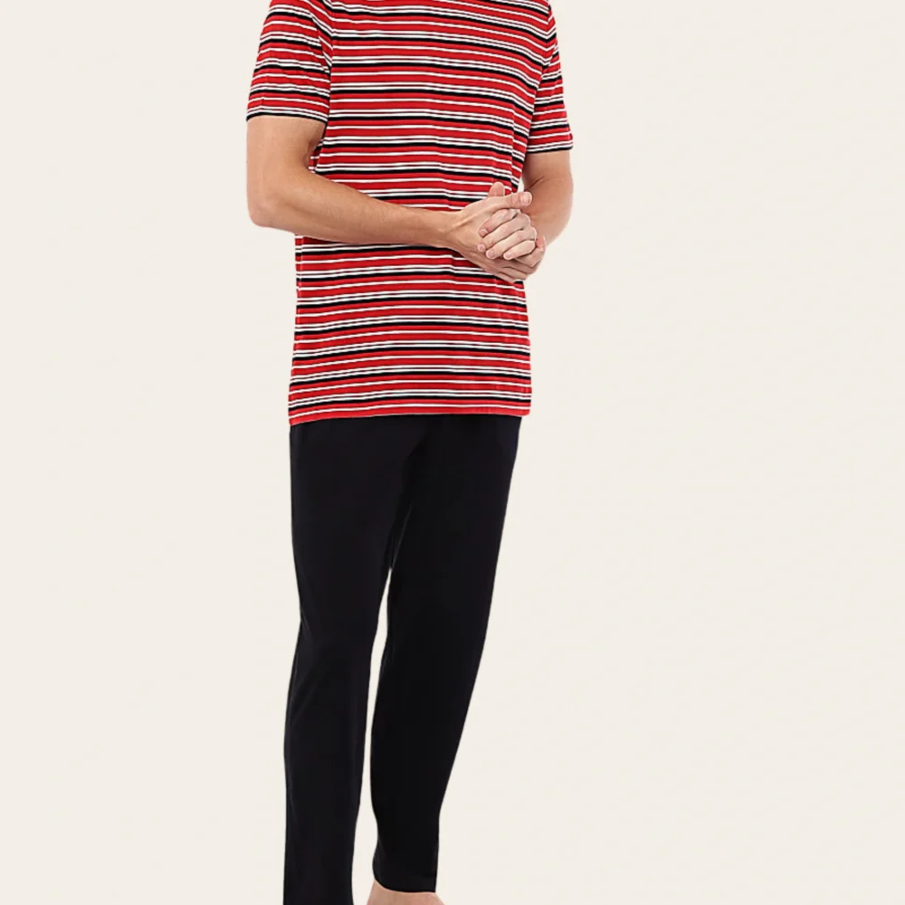 Redline Stripe Pyjama Set