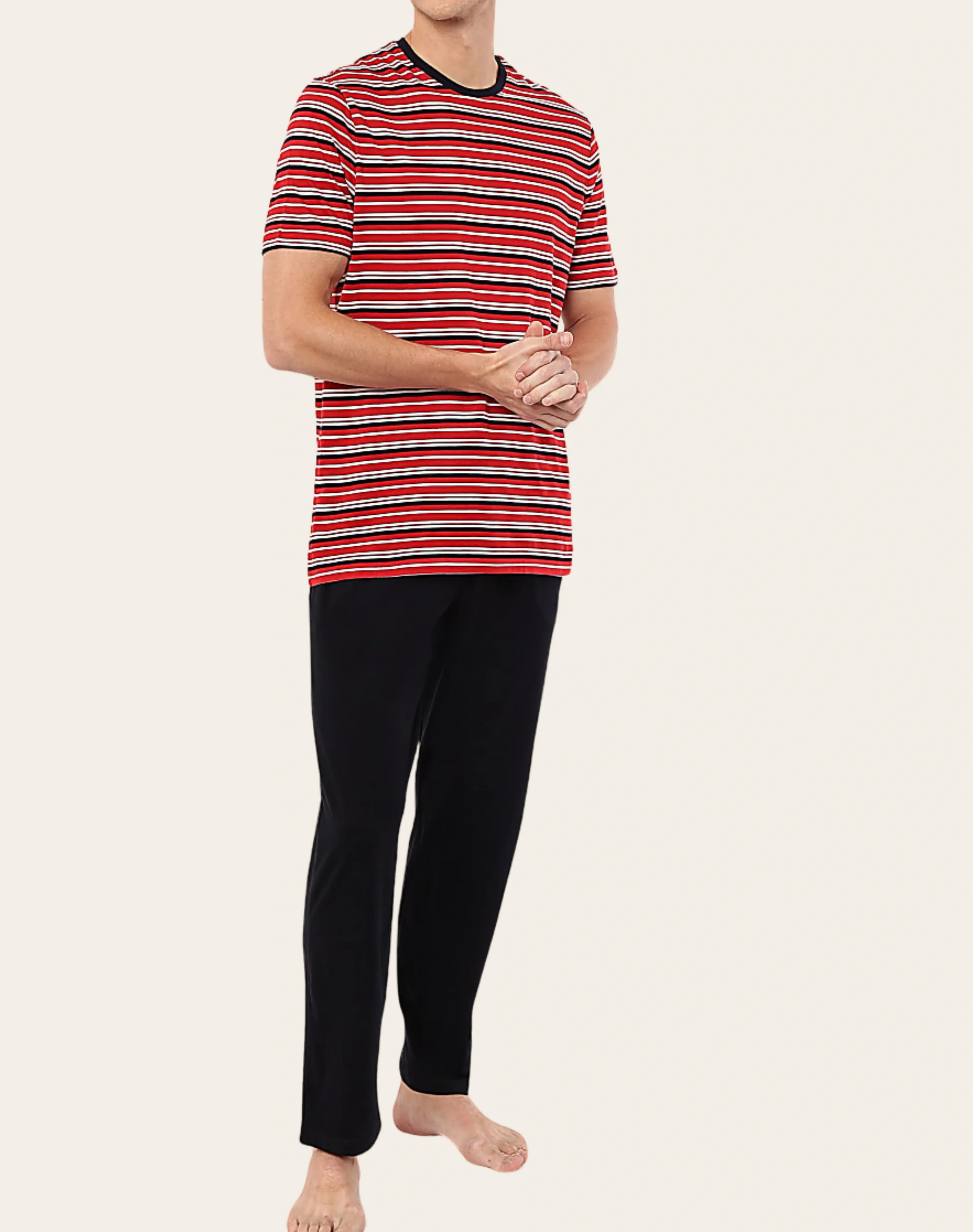 Redline Stripe Pyjama Set