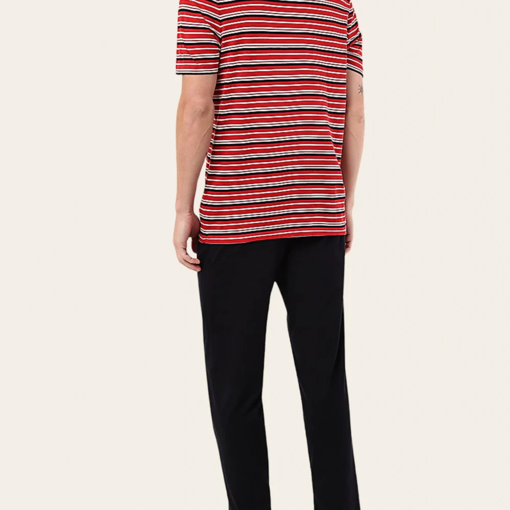 Redline Stripe Pyjama Set