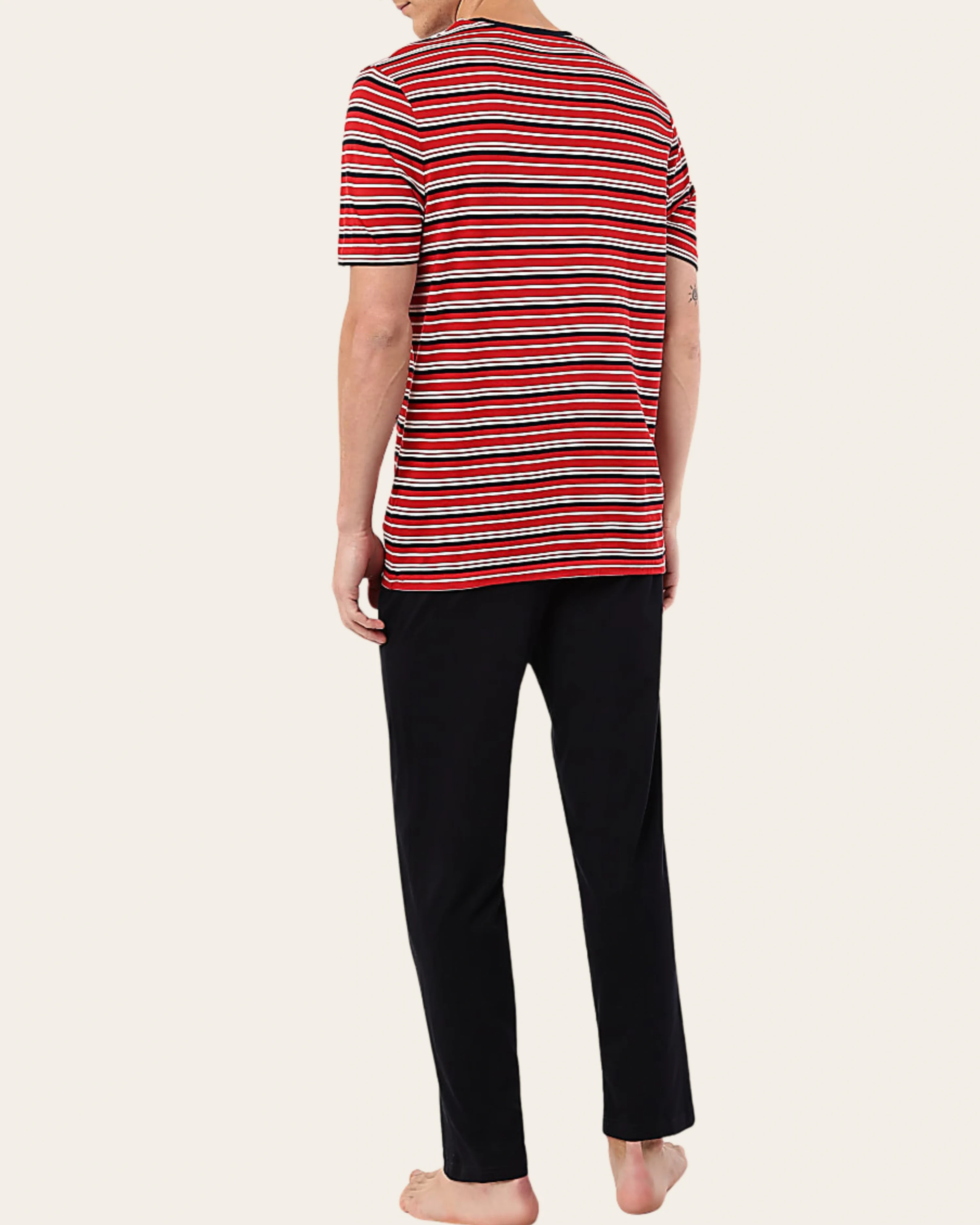 Redline Stripe Pyjama Set