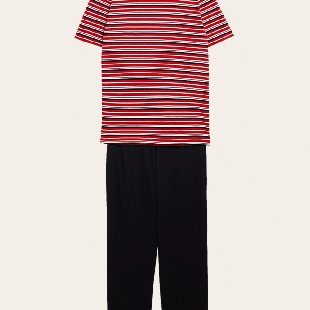 Redline Stripe Pyjama Set