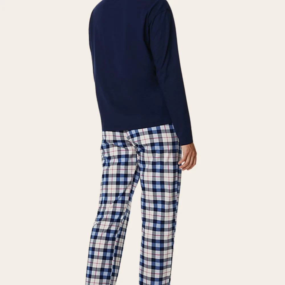 Navy Timeless Checks