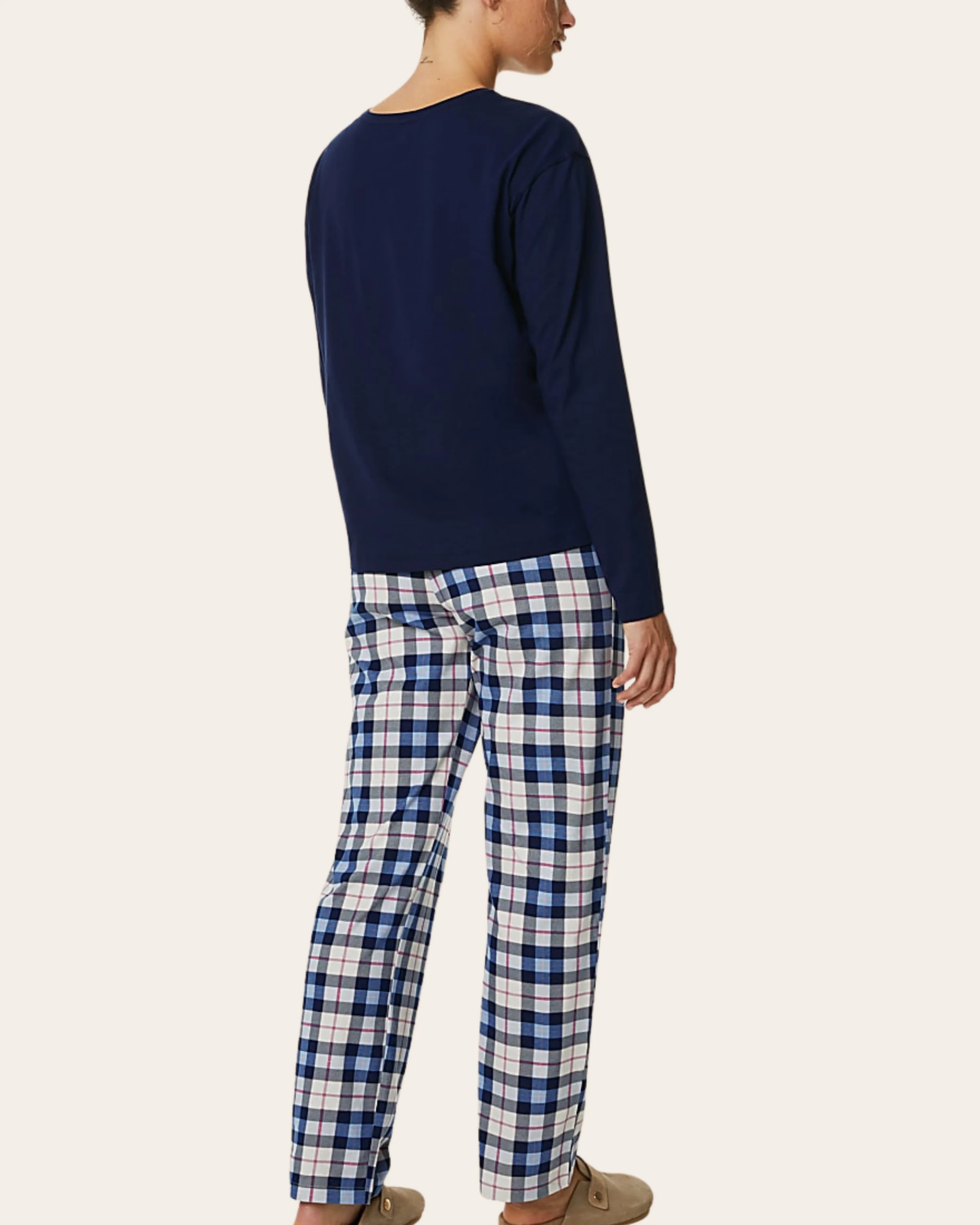 Navy Timeless Checks