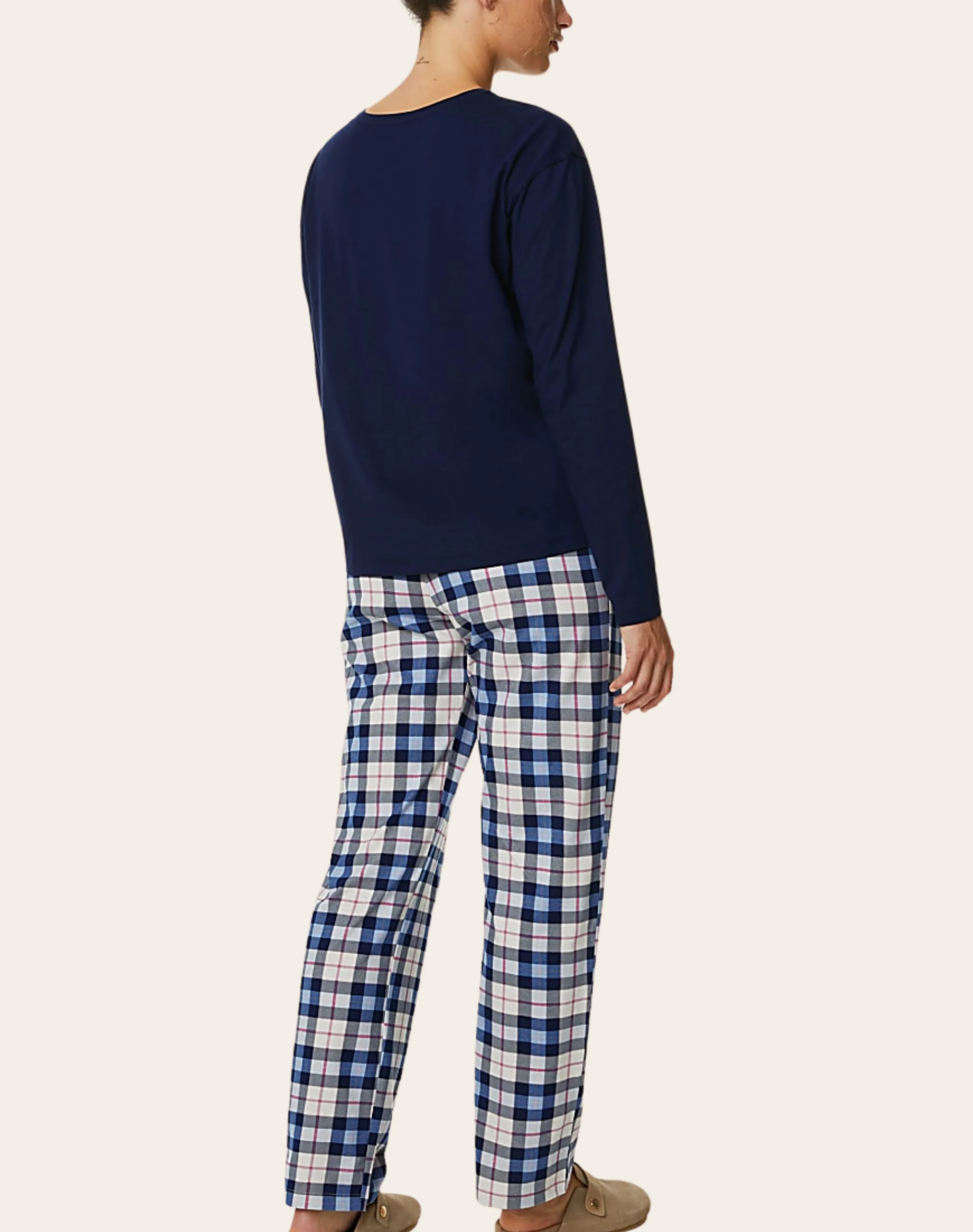 12a Navy Timeless Checks