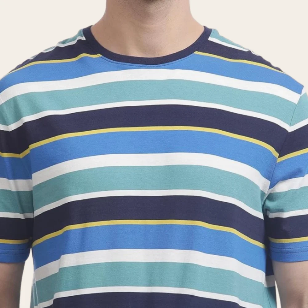 Ocean Stripe Short Set