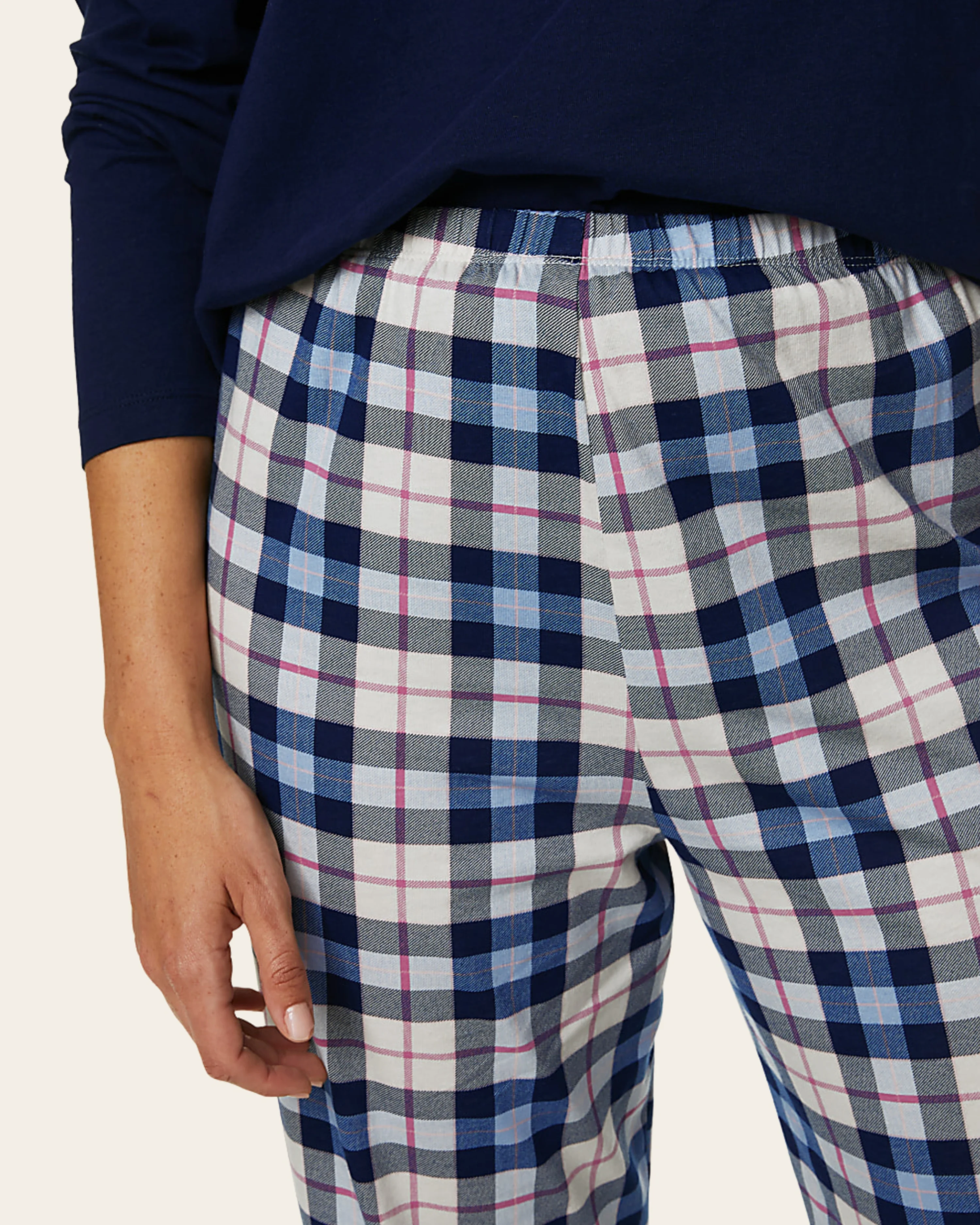 Navy Timeless Checks