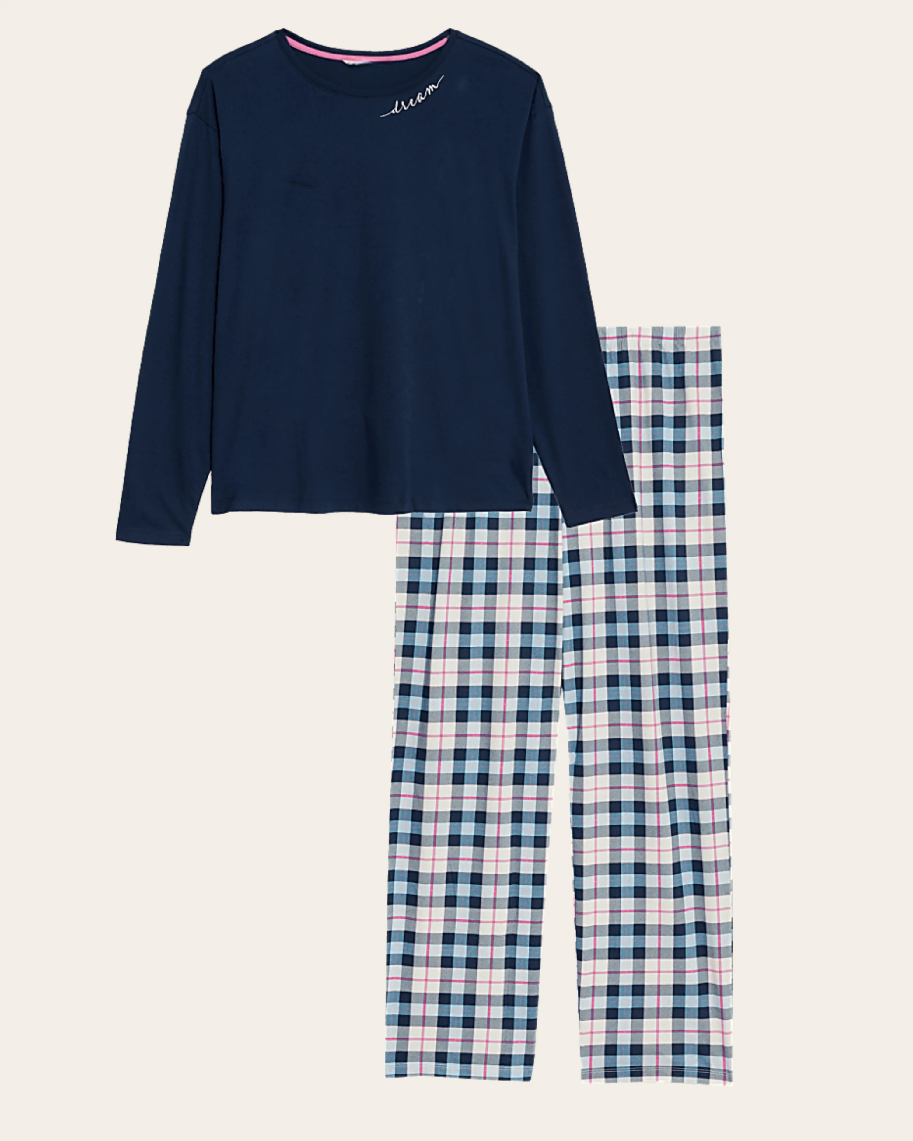 Navy Timeless Checks