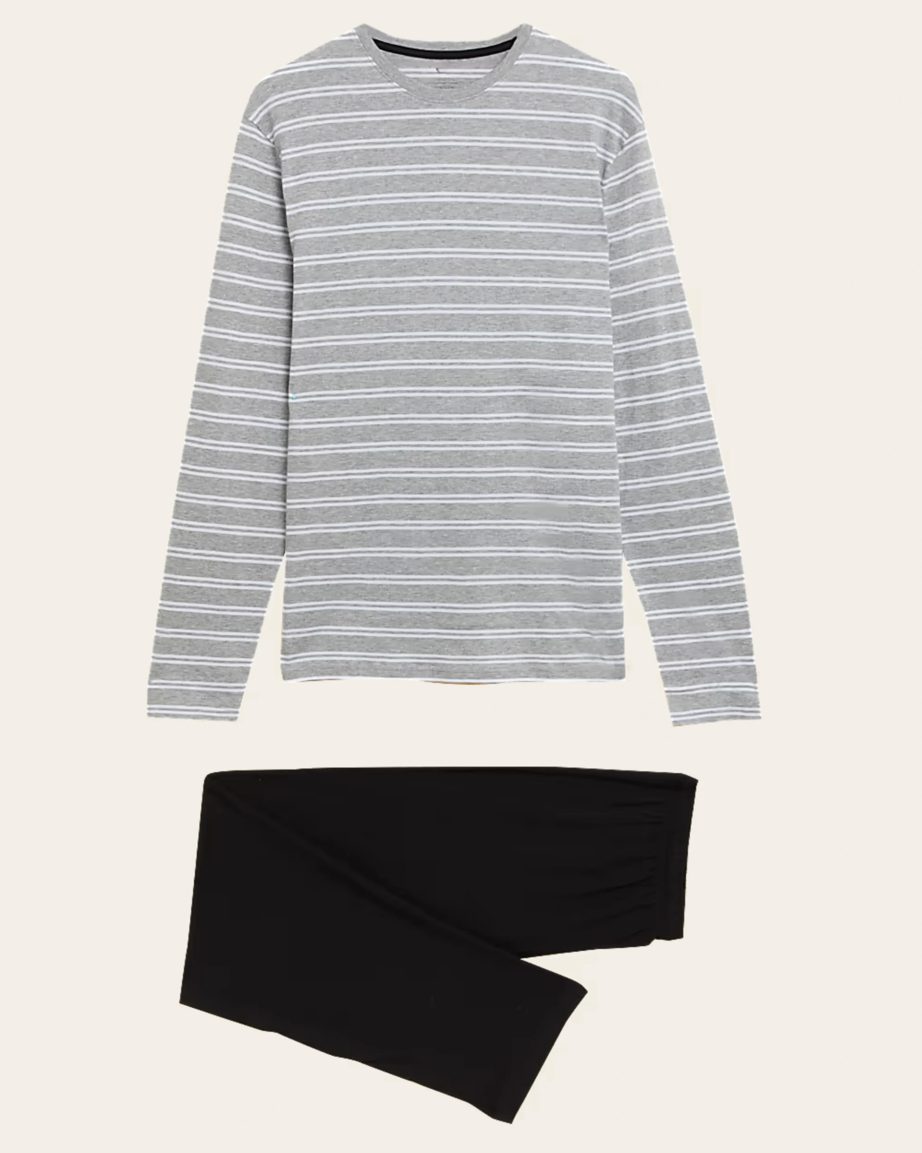 Ash Stripe Pyjama Set