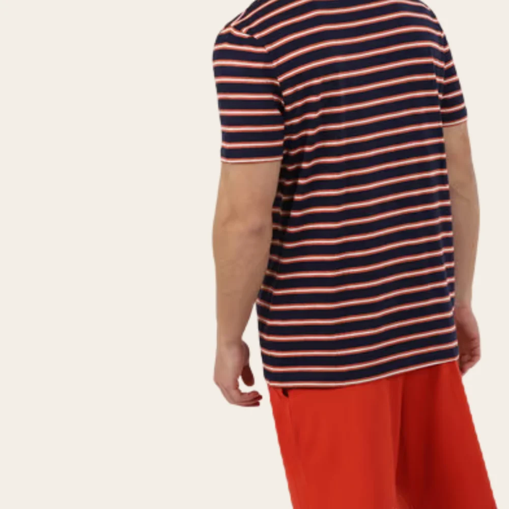 Sunset Stripe Shorts Set