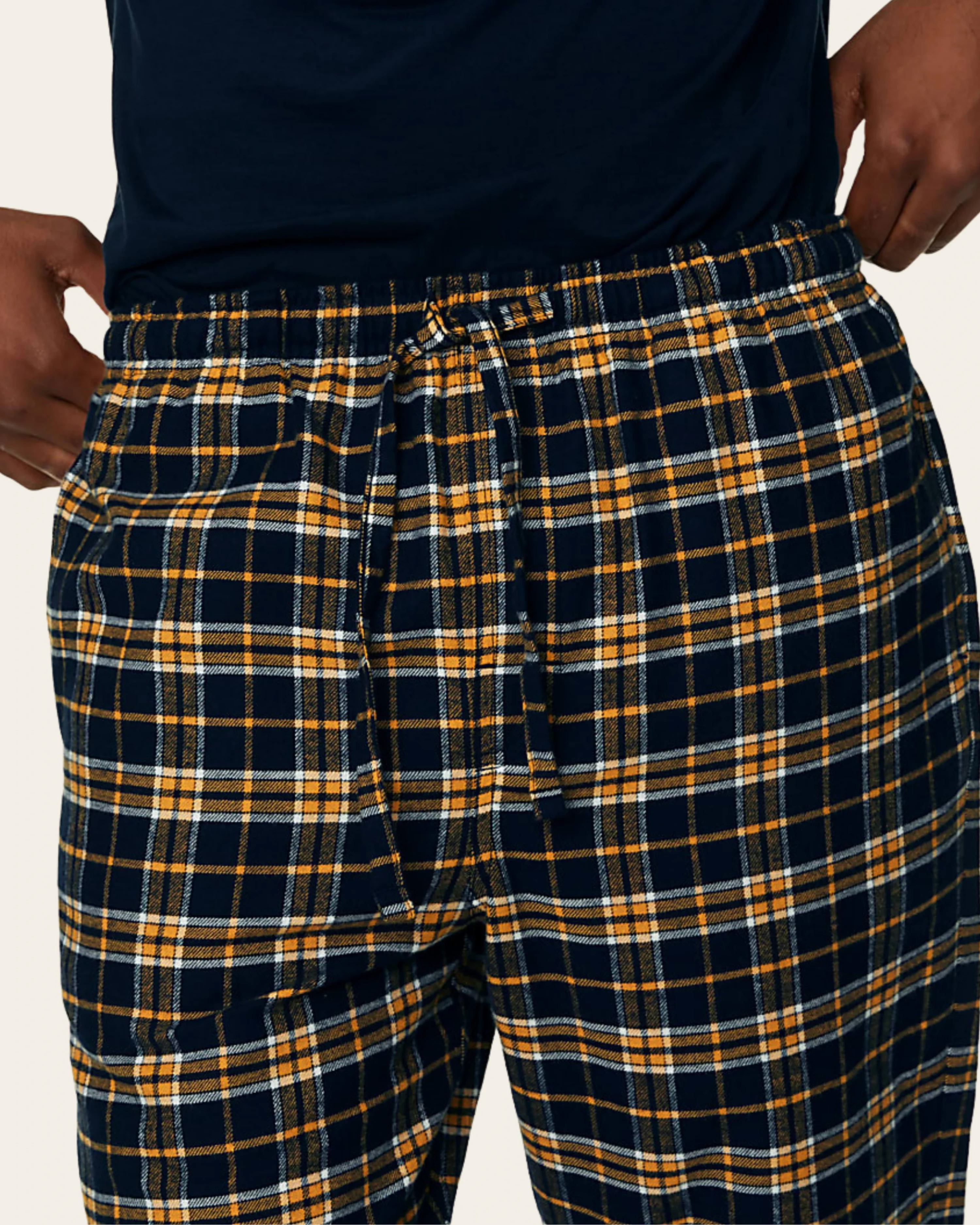 Midnight Mustard Tartan Set