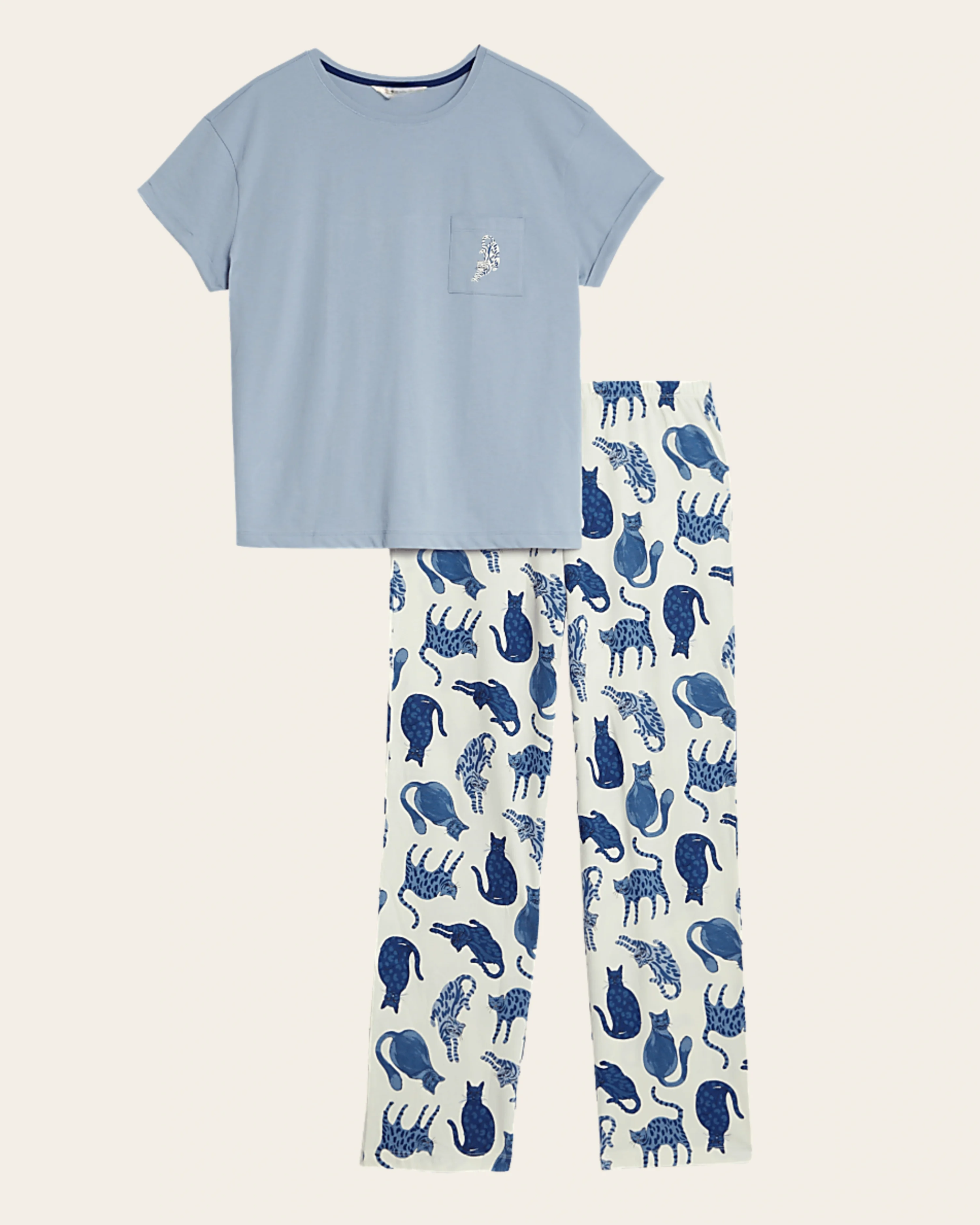 Indigo Cats Comfort Set