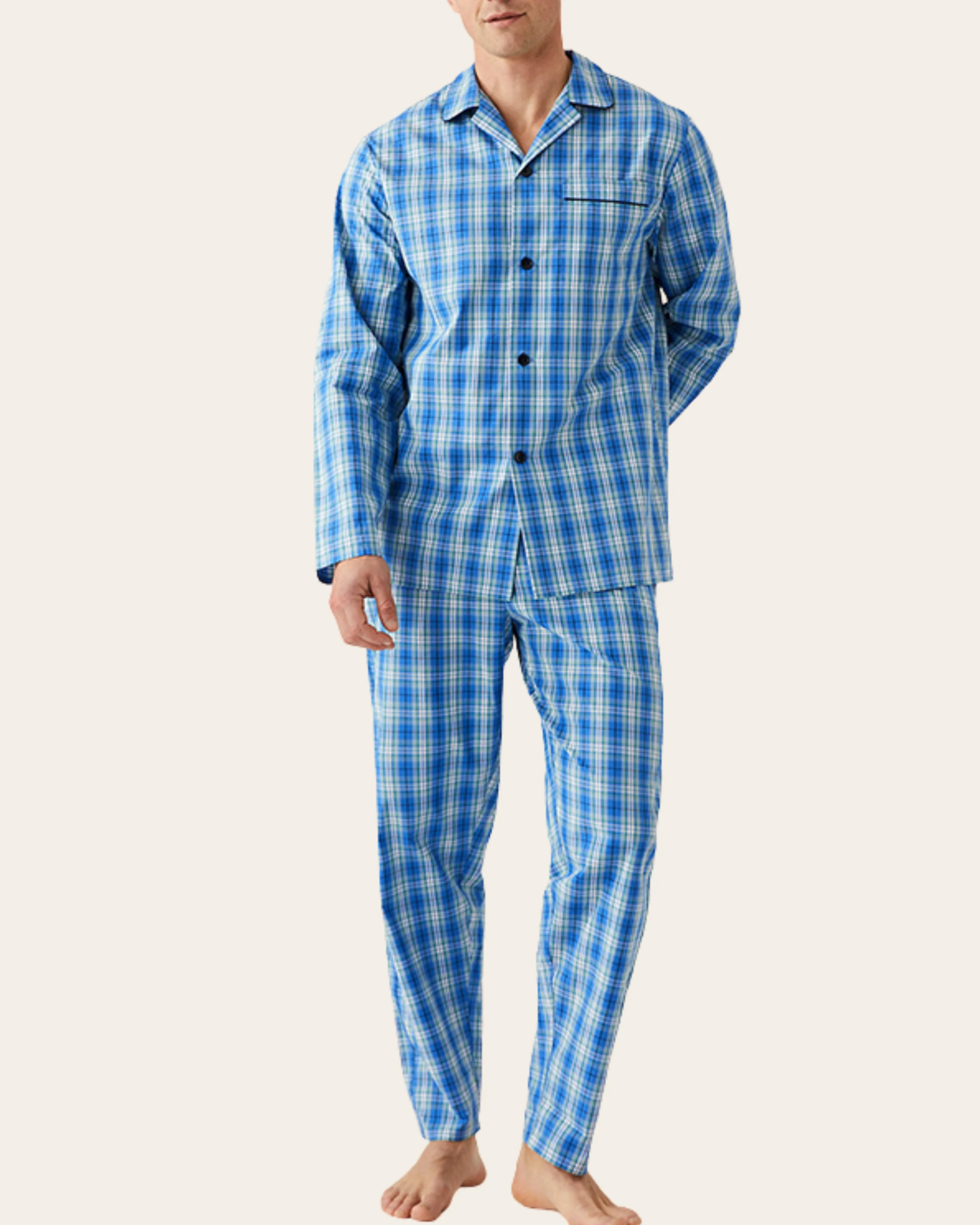 Oxford Tide Buttoned Set