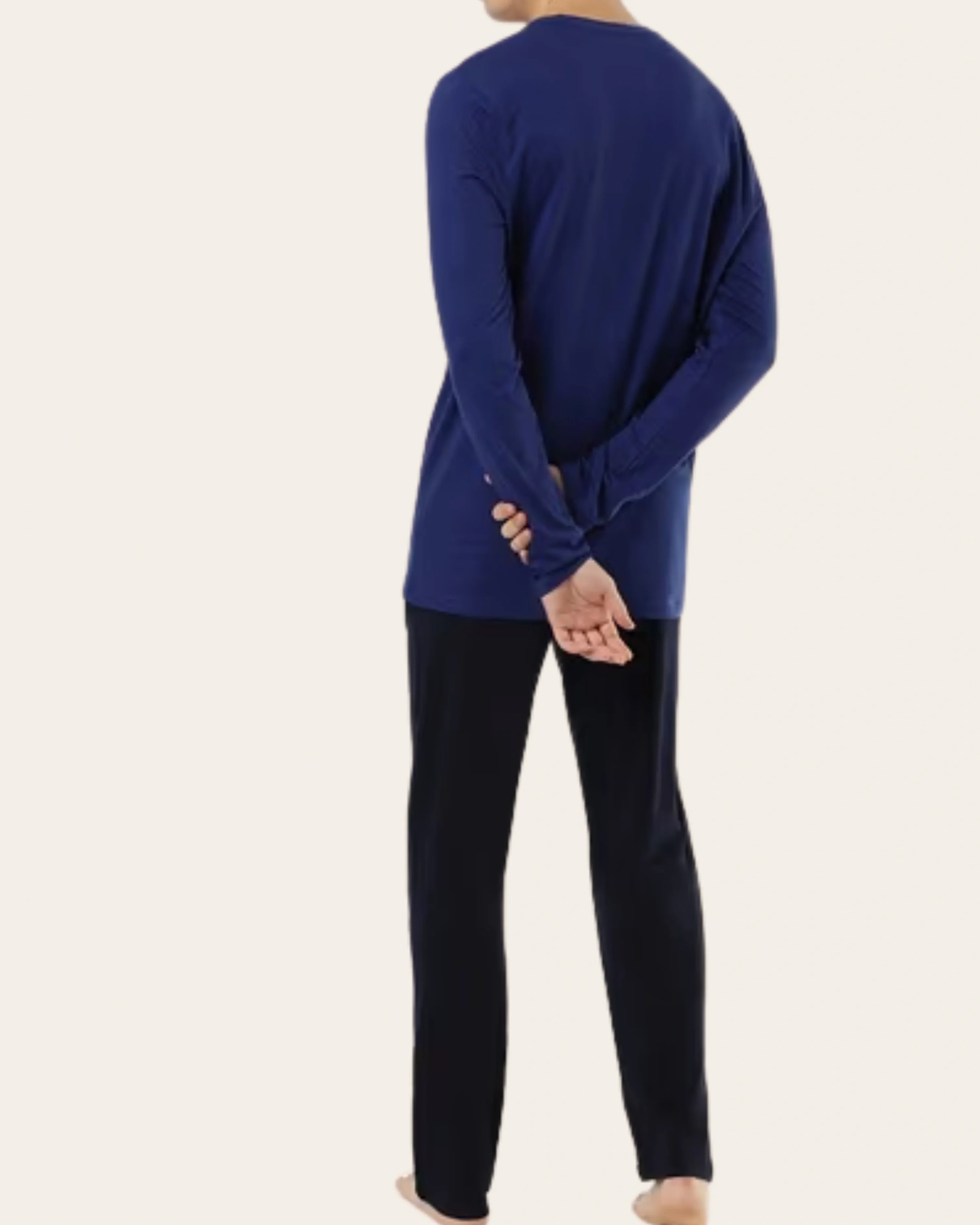 Midnight Rib Lounge Set