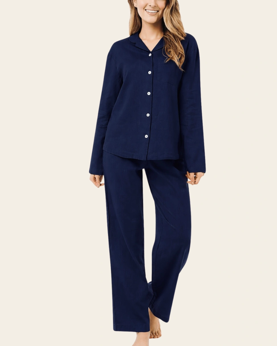 Linen Navy Set