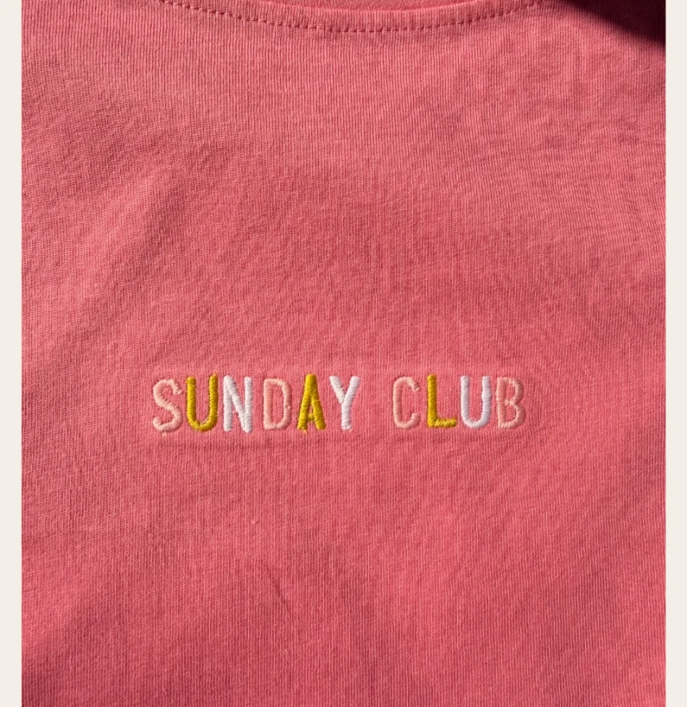 Coral Sunday Club Cotton-Rich Set