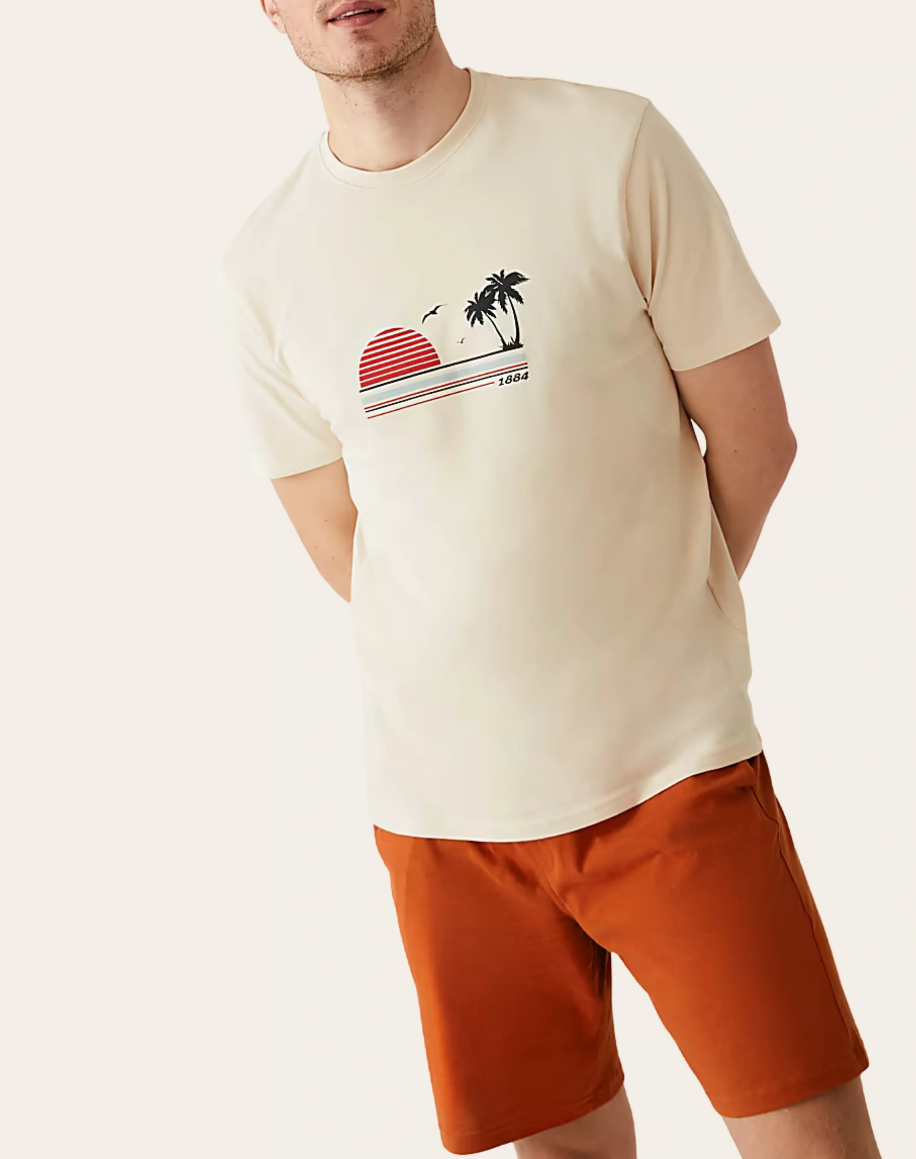 Sunset Palm Lounge Set