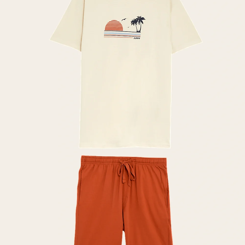 Sunset Palm Lounge Set