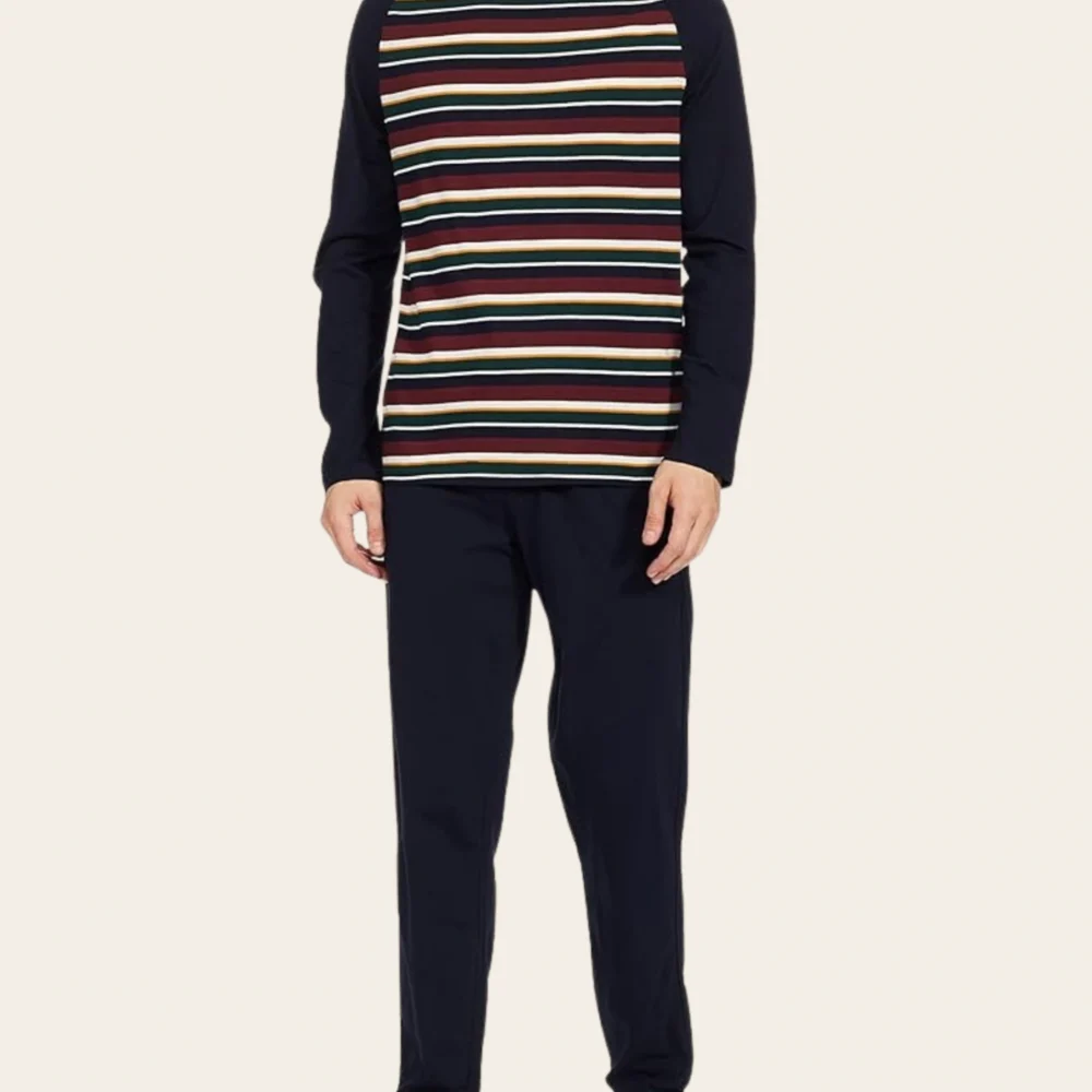 Navy Heritage Stripe Set