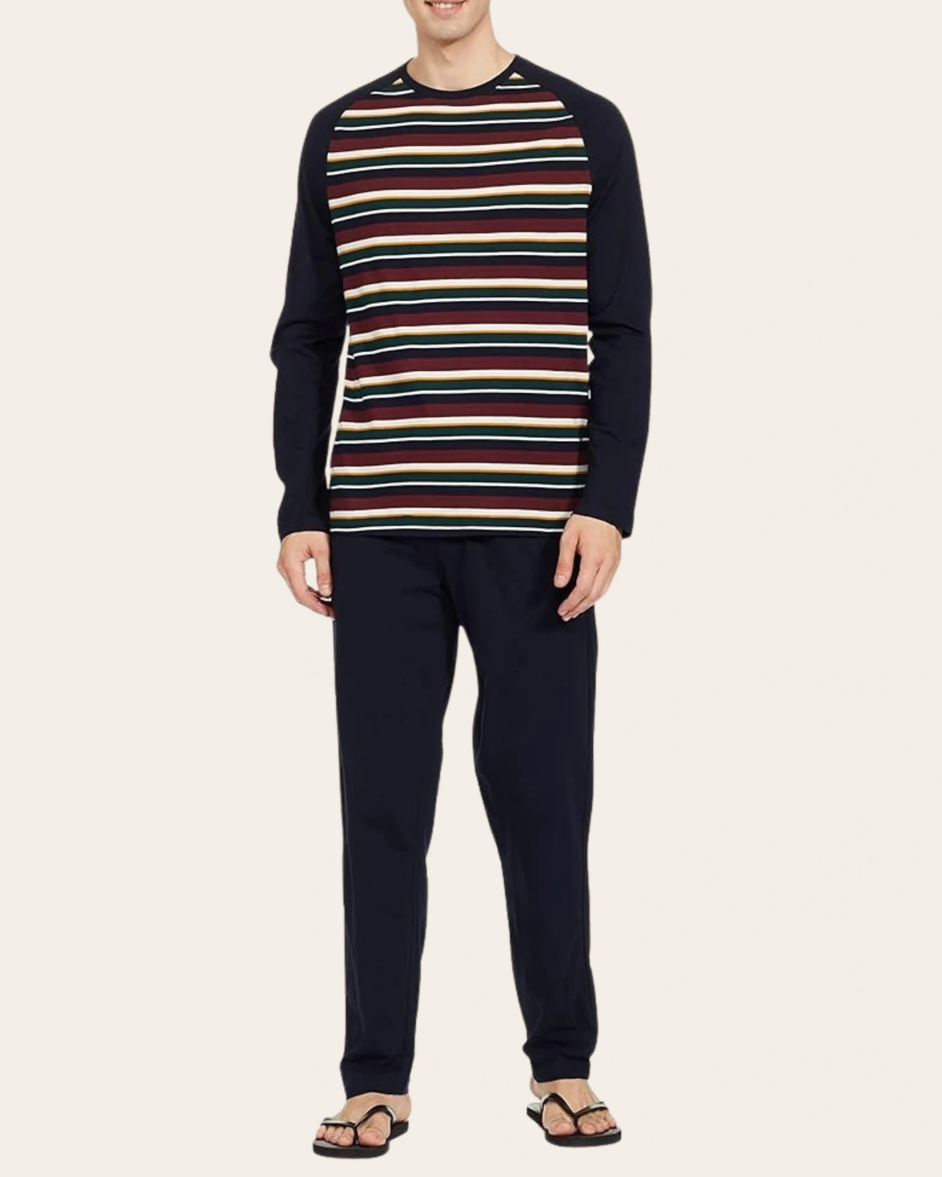 Navy Heritage Stripe Set