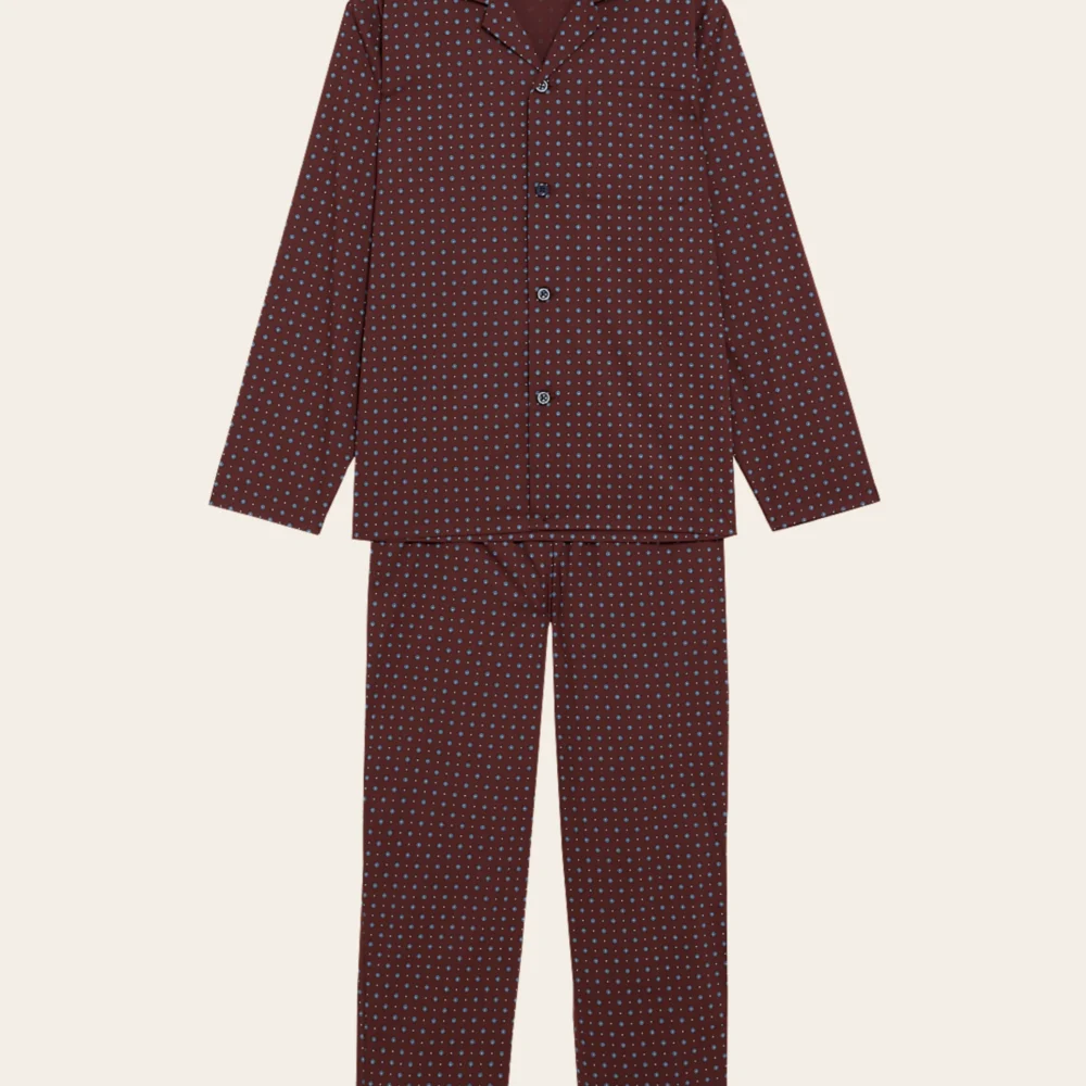 Wine Ember Buttoned Set