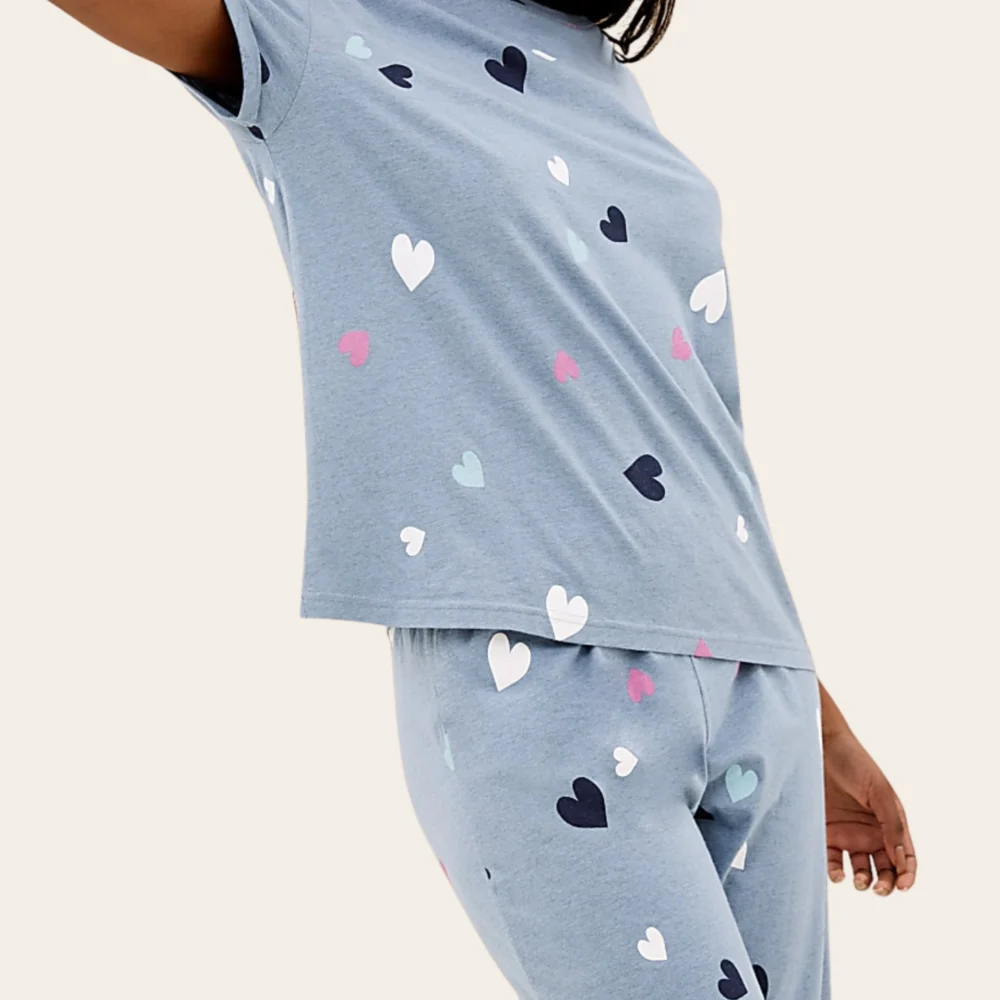 Powder Blue Hearts Set